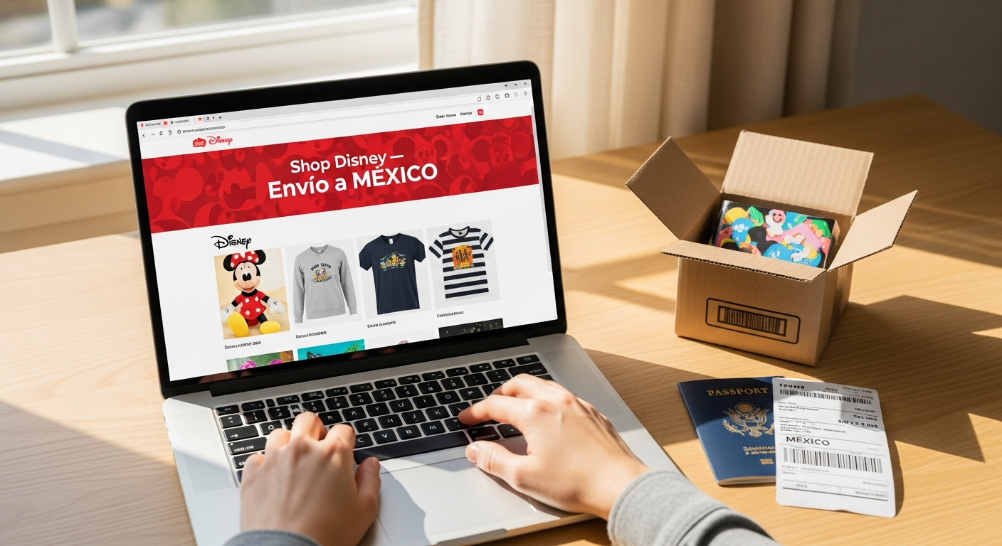 Buy from Shop Disney and ship to MEXICO