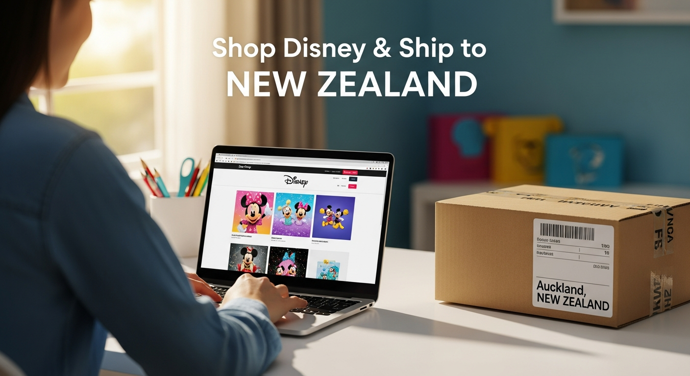 Buy from Shop Disney and ship to NEW ZEALAND