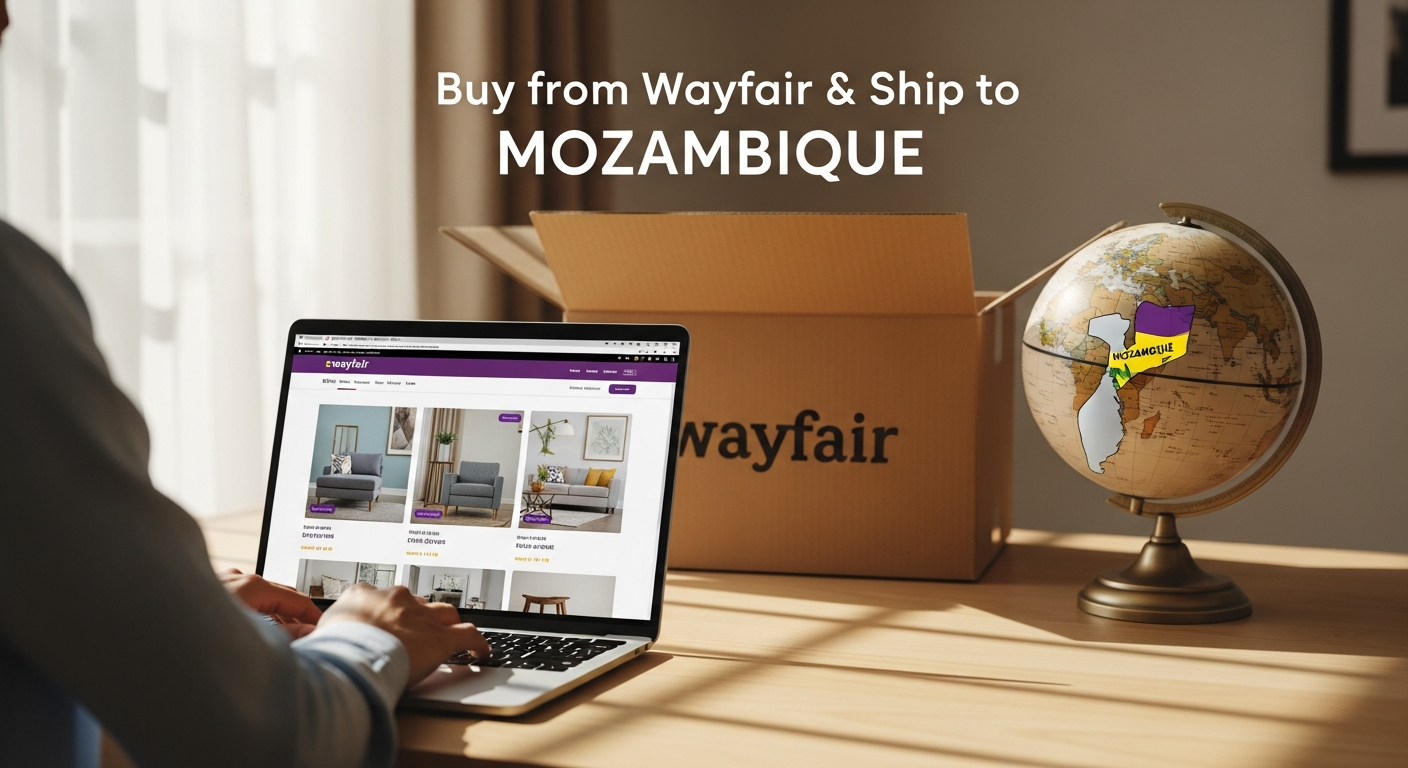 Buy from Wayfair and ship to MOZAMBIQUE