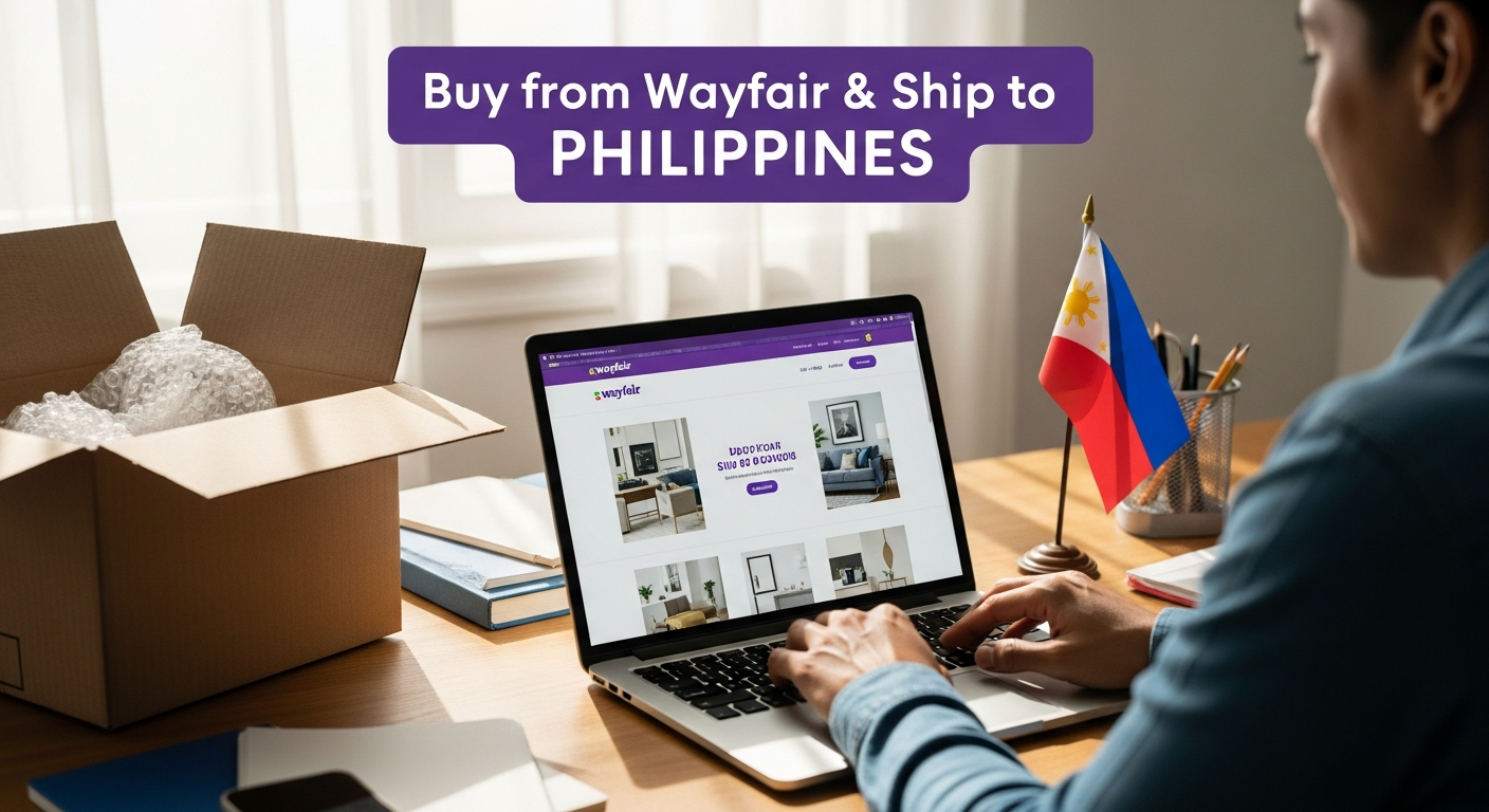Buy from Wayfair and ship to PHILIPPINES