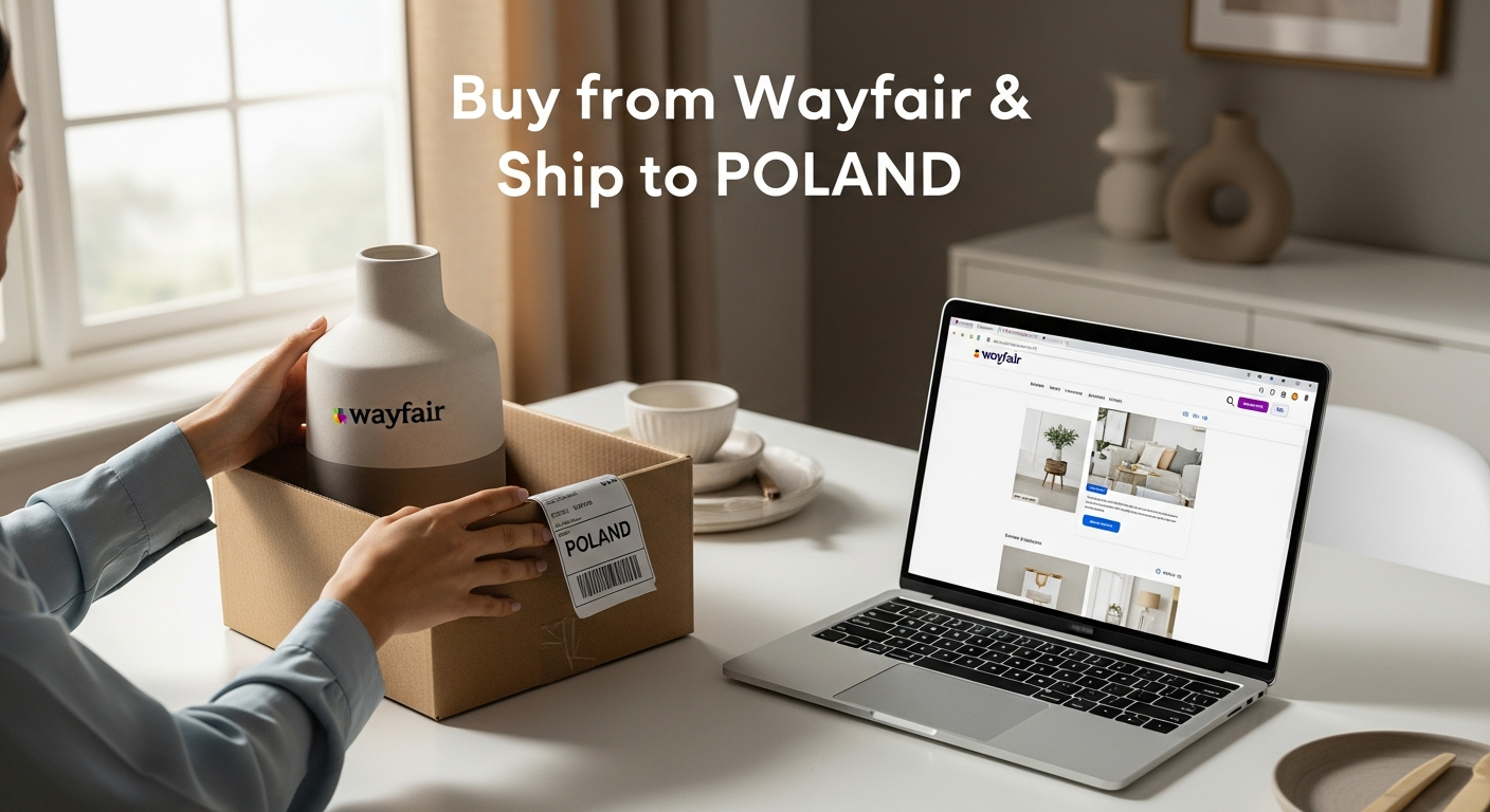 Buy from Wayfair and ship to POLAND