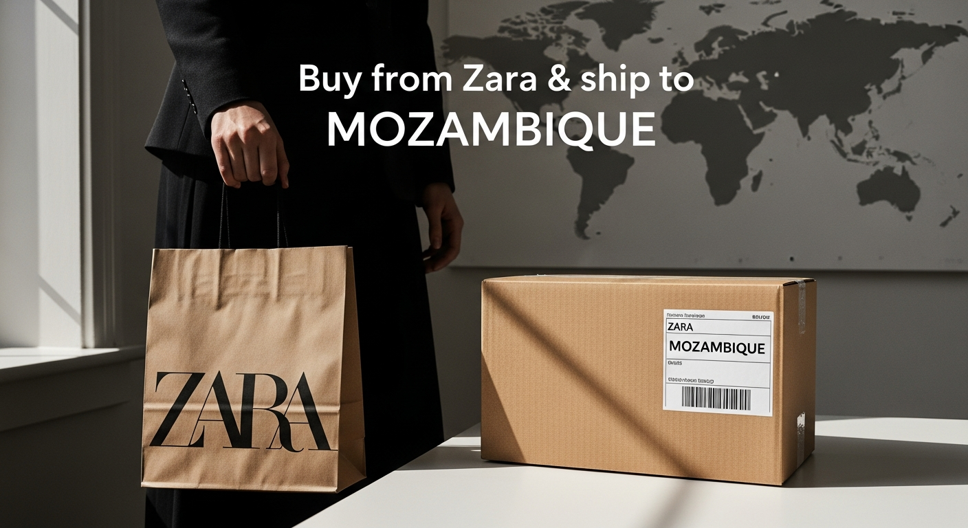 Buy from Zara and ship to MOZAMBIQUE