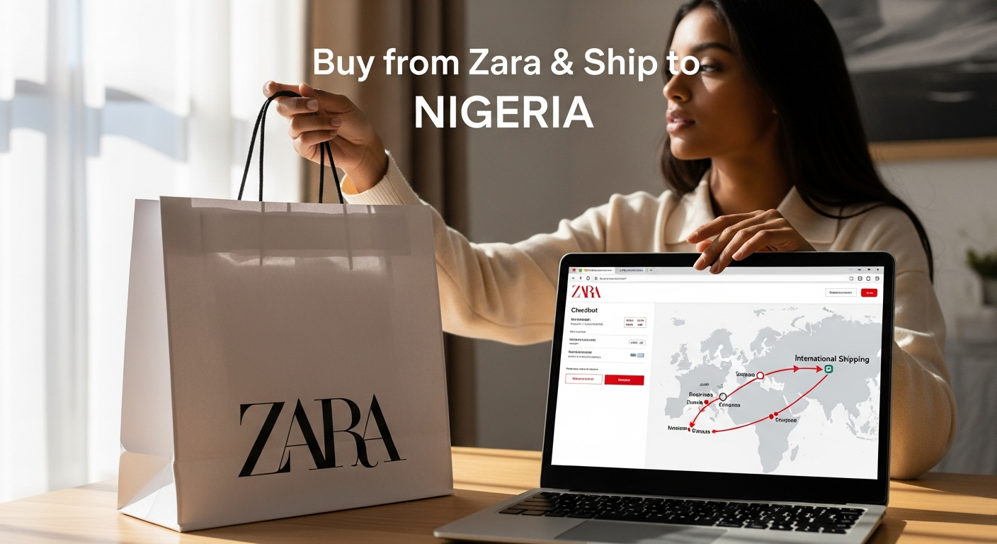 Buy from Zara and ship to NIGERIA
