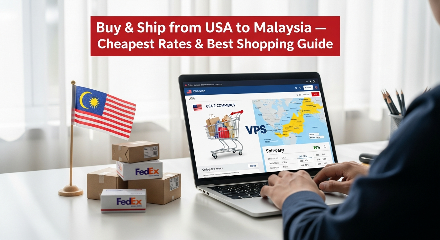 Buy and Ship from USA to Malaysia: Cheapest Shipping Rates & Best Shopping Guide