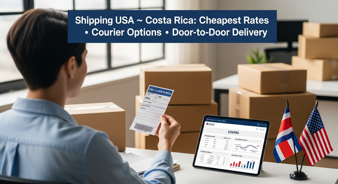 Shipping to Costa Rica from USA: Cheapest Rates, Courier Options & Door-to-Door Delivery