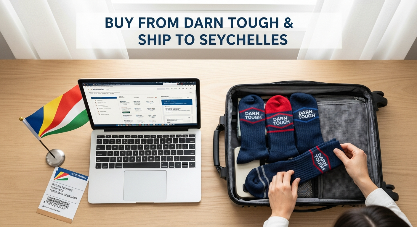 Buy from Darn Tough and ship to SEYCHELLES