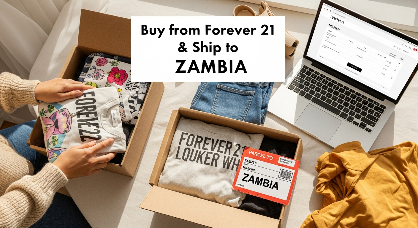 Buy from Forever 21 and ship to ZAMBIA