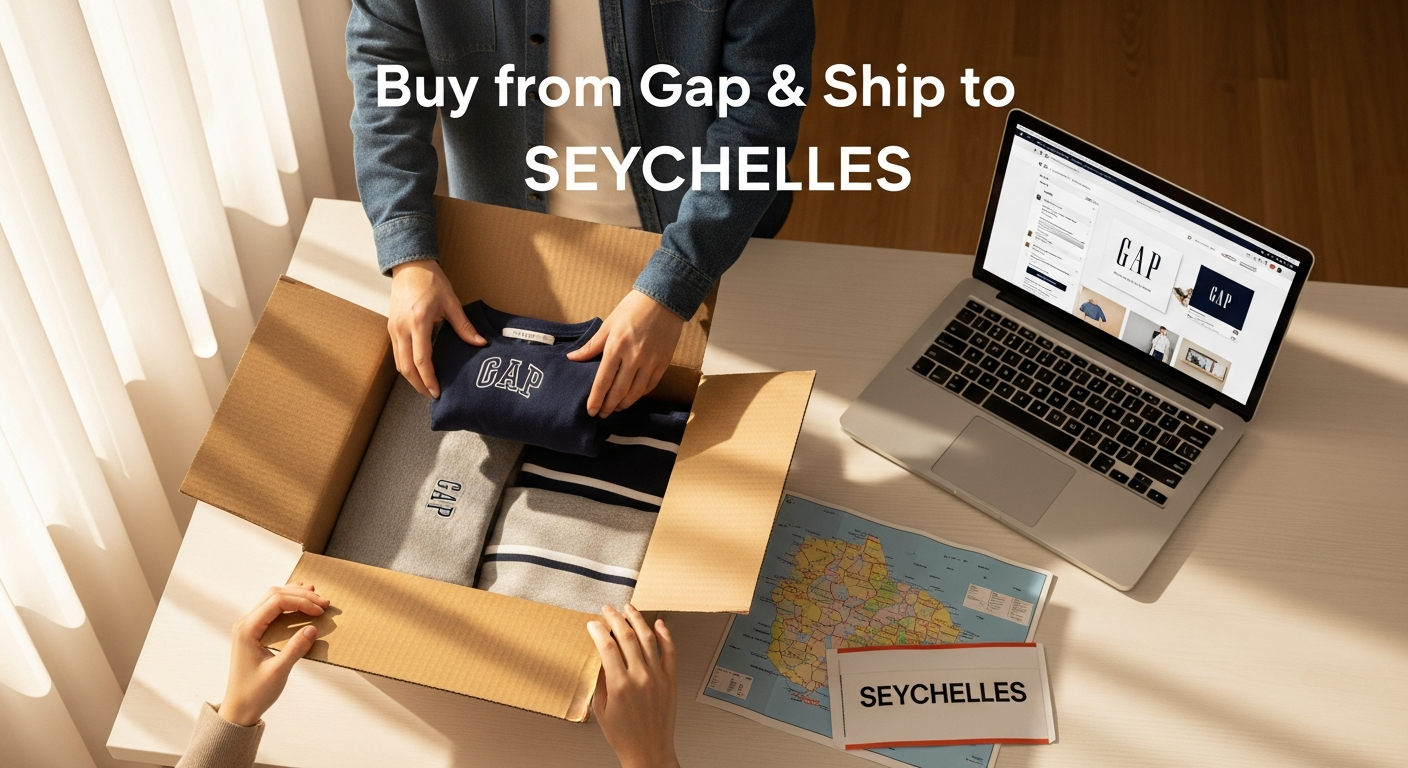 Buy from Gap and ship to SEYCHELLES