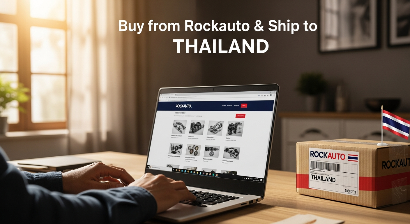 Buy from Rockauto and ship to THAILAND