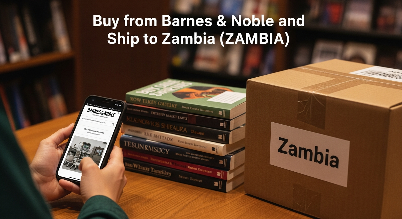 Buy from barnes and noble and ship to ZAMBIA
