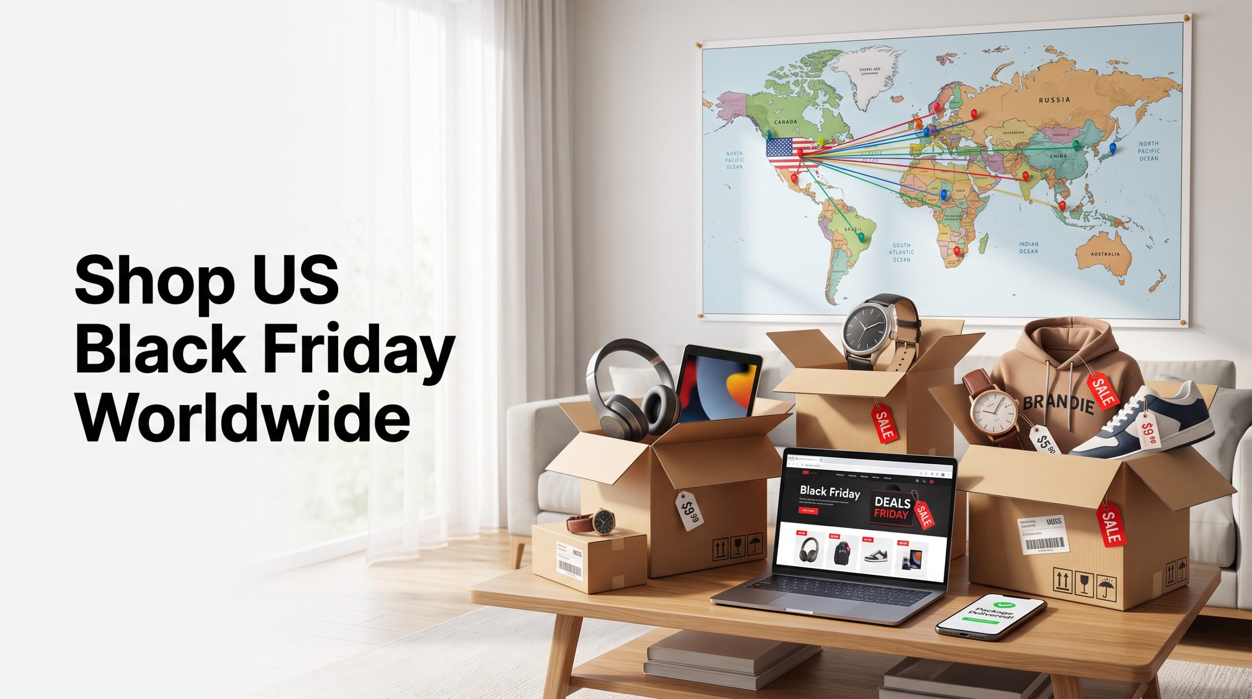 Black Friday International Shipping Guide 2026: Shop US Deals from Anywhere