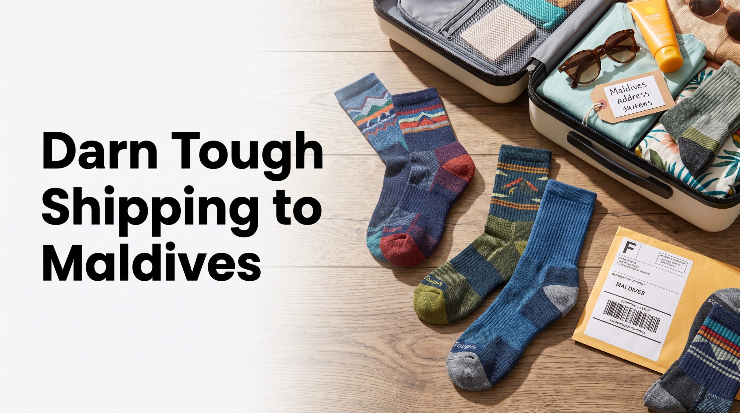 Buy from Darn Tough and Ship to Maldives: Socks Shopping & Delivery Guide