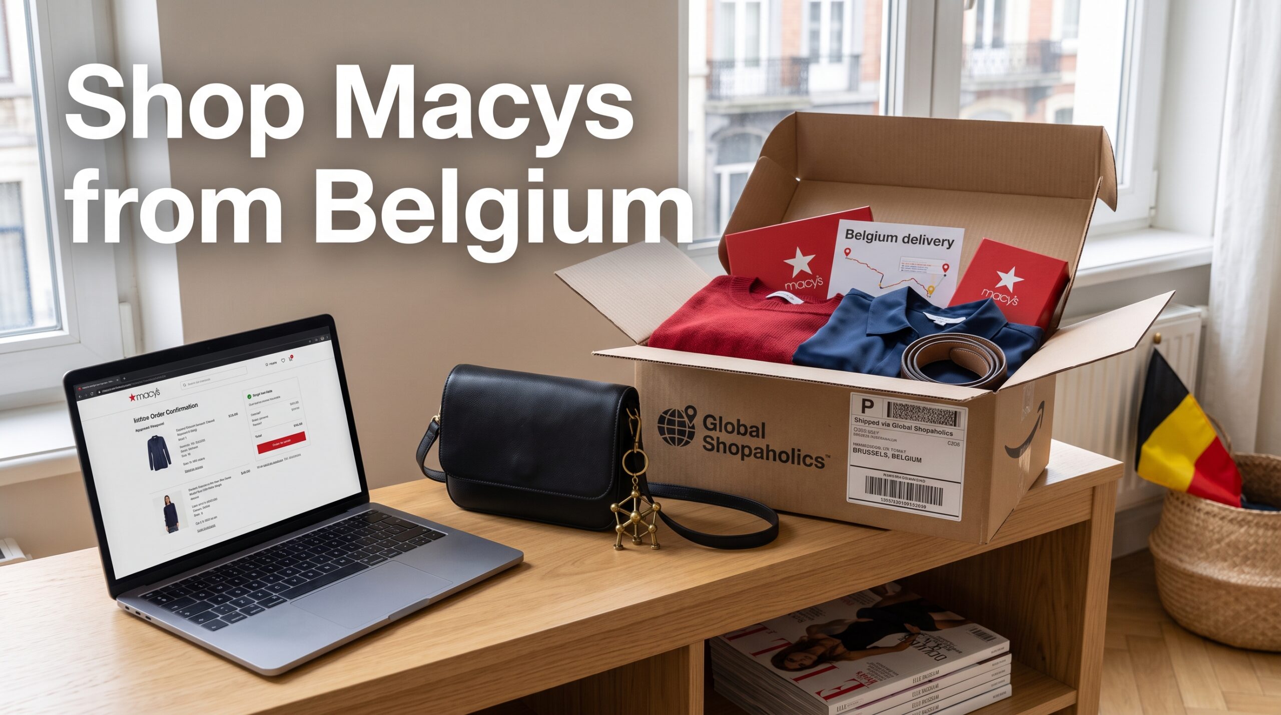 Buy from Macys and Ship to Belgium: Step-by-Step Shopping & Delivery Guide