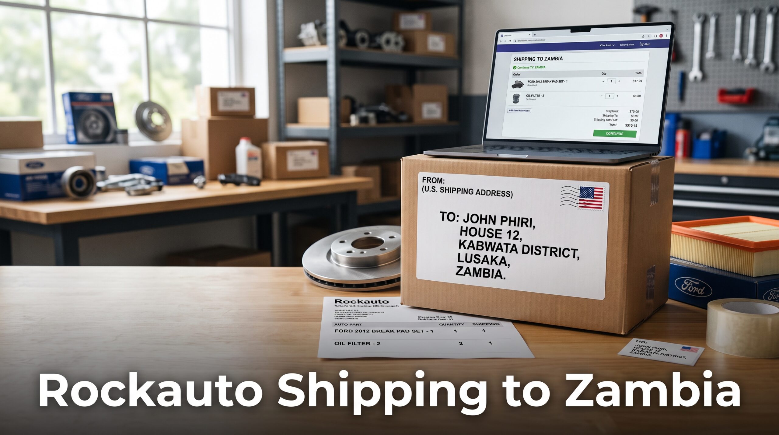 How to Buy from Rockauto and Ship to Zambia: Step-by-Step Shopping & Delivery Guide