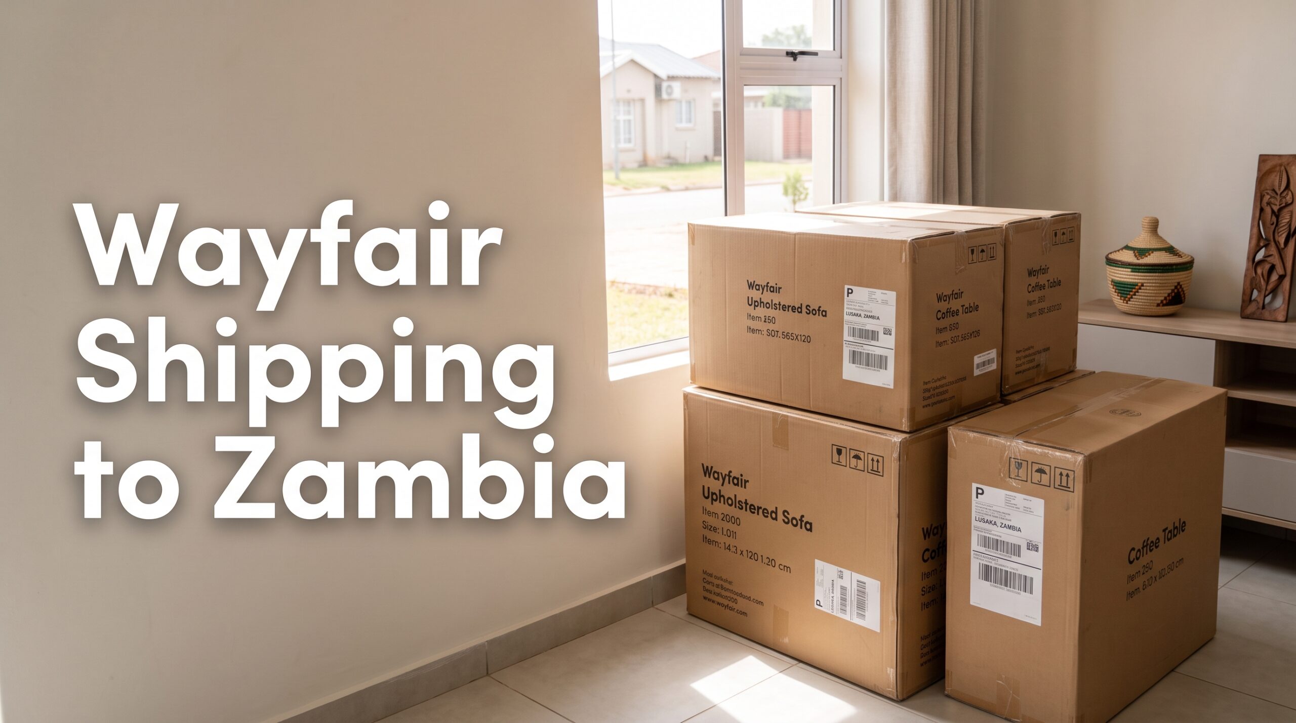 How to Buy from Wayfair and Ship to Zambia: Step-by-Step Shopping Guide
