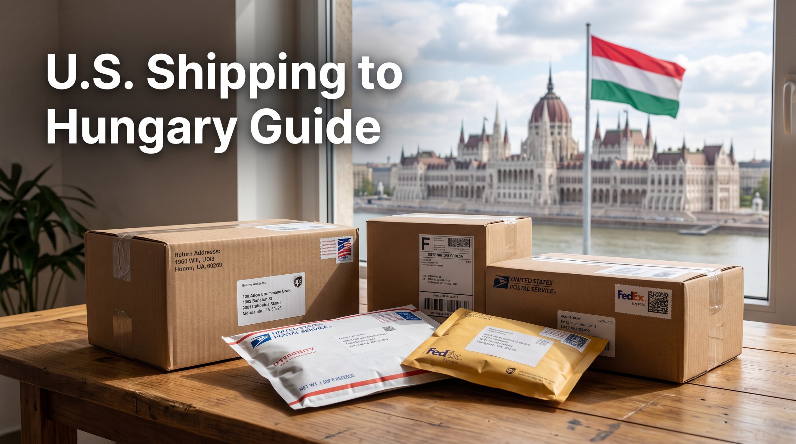 Shipping to Hungary from the USA: Costs, Delivery Times & Cheapest Options