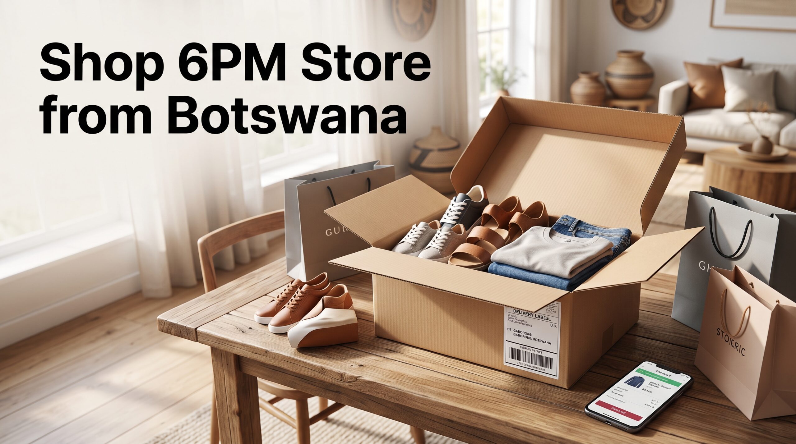 Buy from 6PM Store and Ship to Botswana: Online Shopping & Delivery Guide