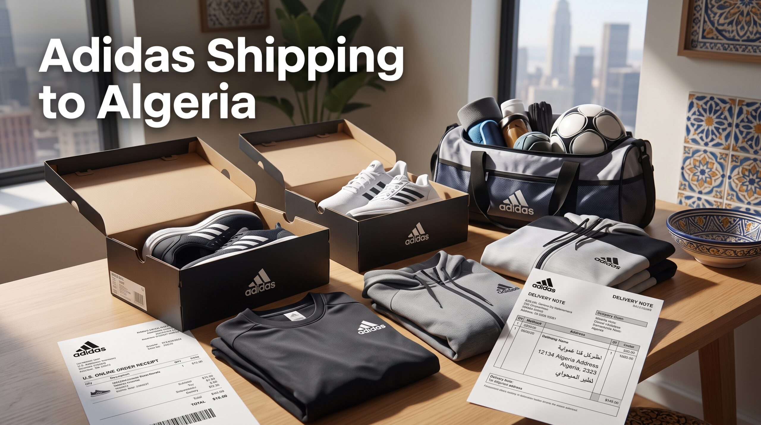 Buy from Adidas and Ship to Algeria: Online Shopping & Delivery Guide