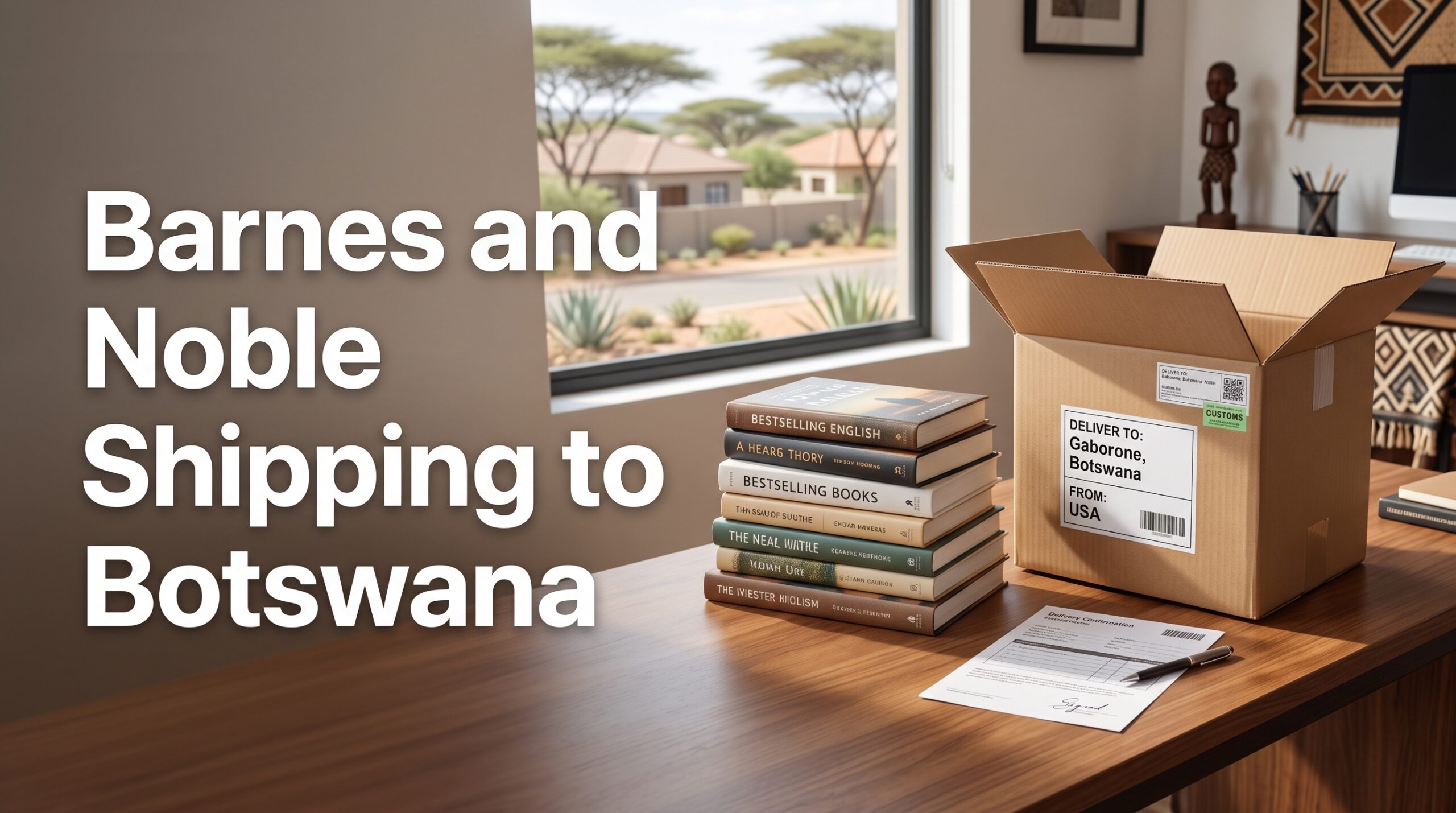 Buy from Barnes and Noble and Ship to Botswana: Book Shopping & Delivery Guide