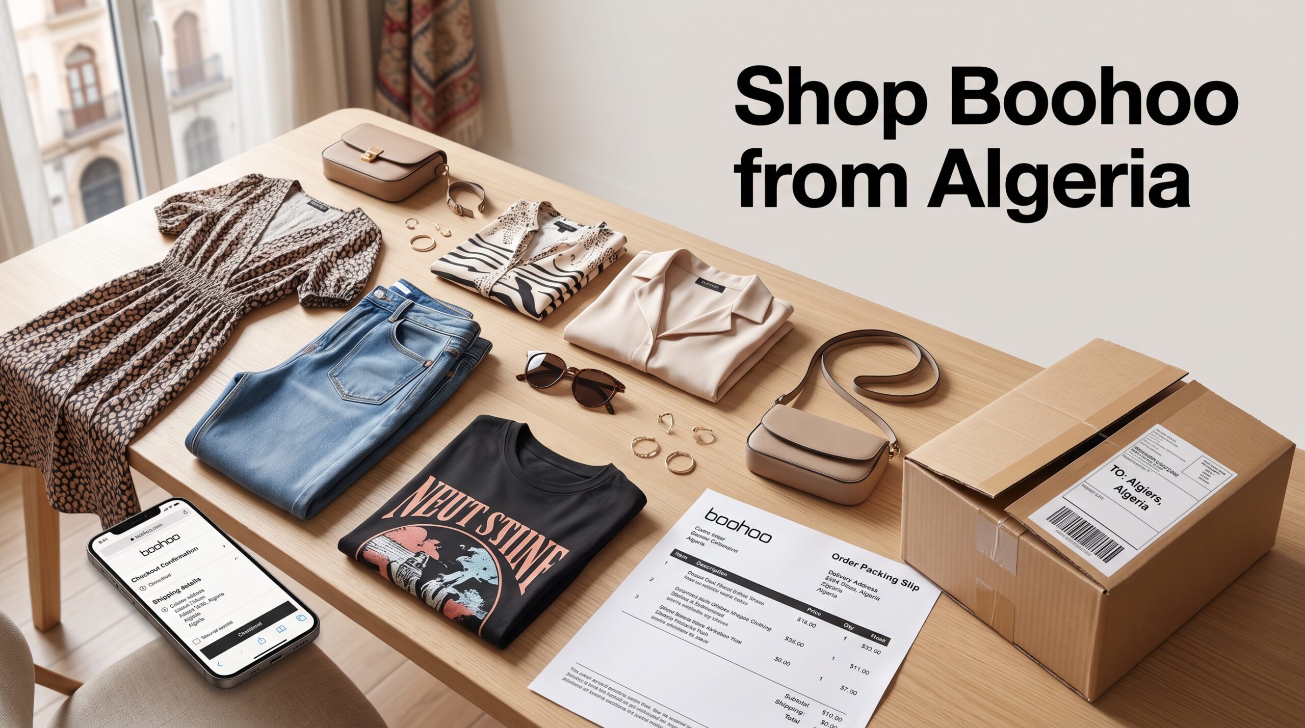 Buy from Boohoo and Ship to Algeria: Online Shopping & Delivery Guide