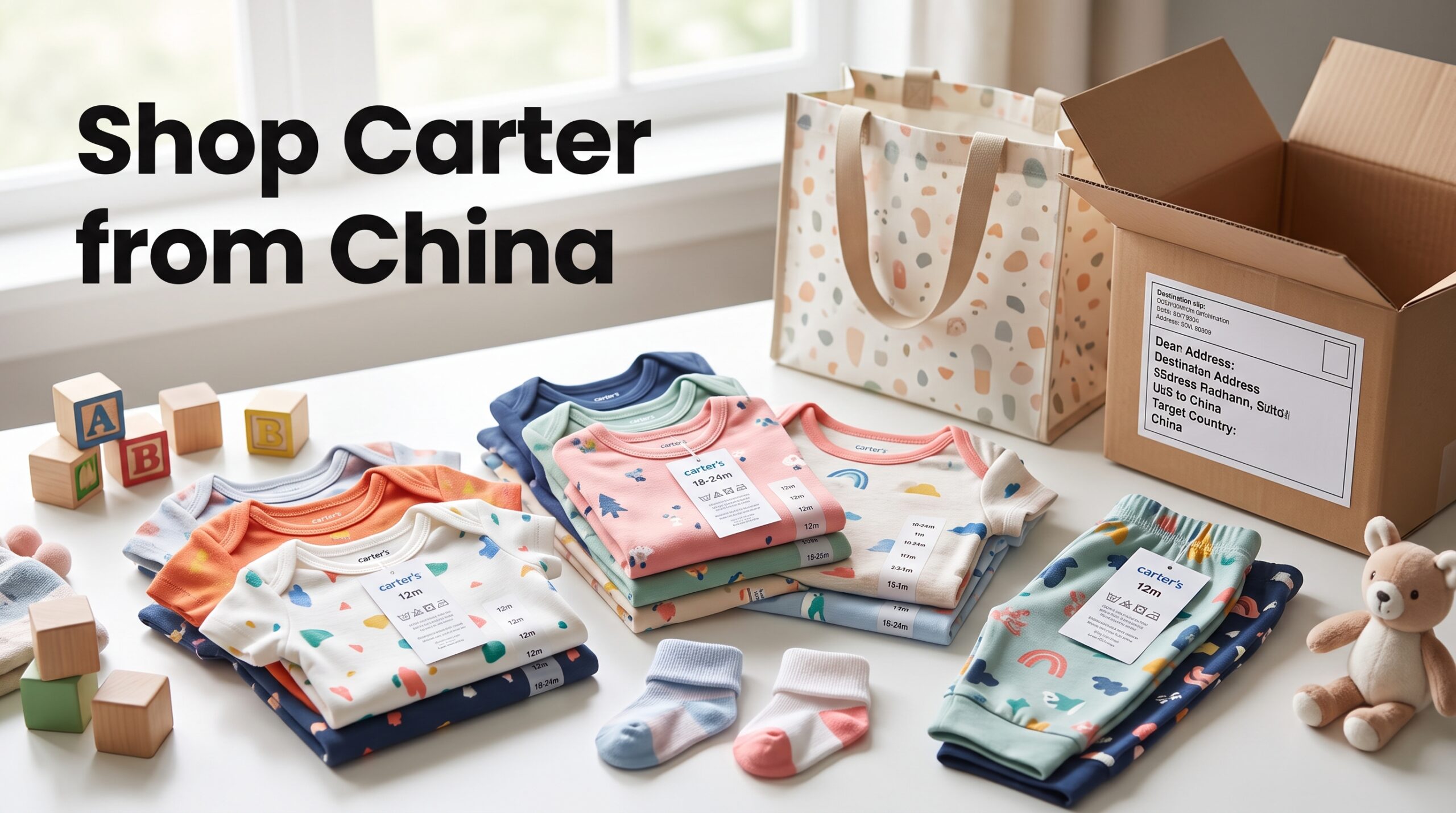 Buy from Carter and Ship to China: Kids Clothing Shopping & Delivery Guide