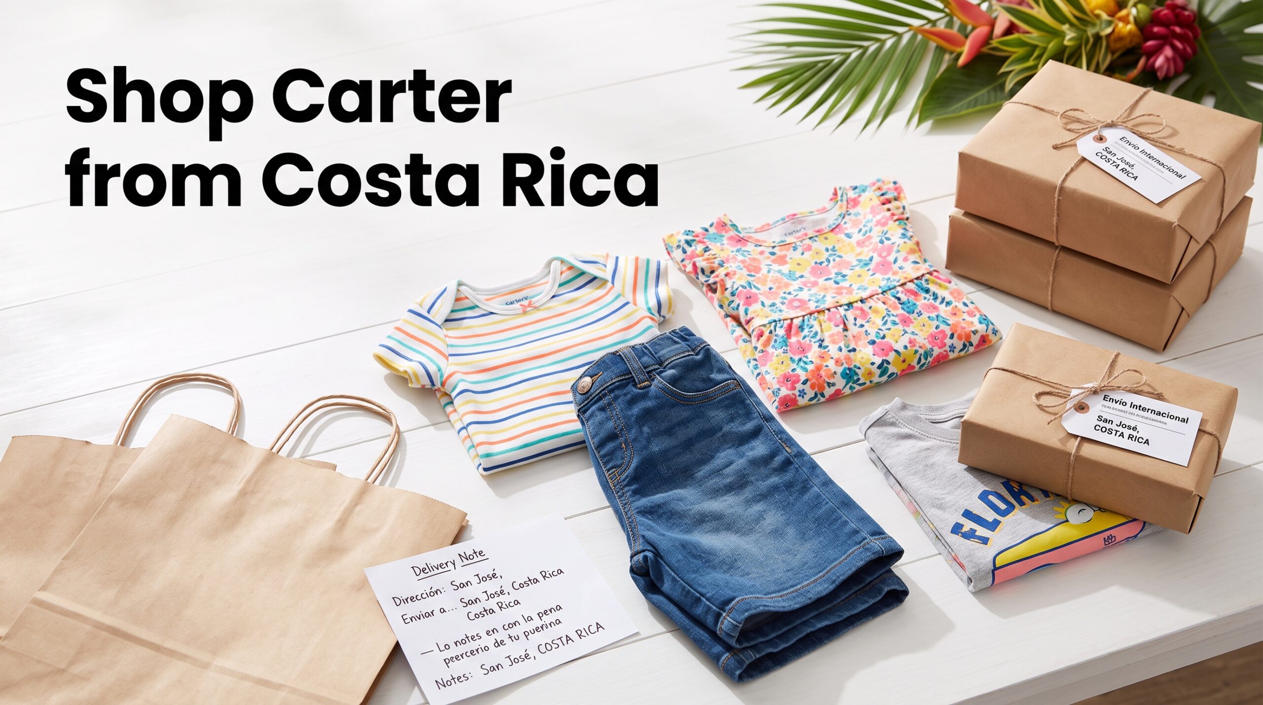 Buy from Carter and Ship to Costa Rica: Kids’ Clothing Shopping & Delivery Guide