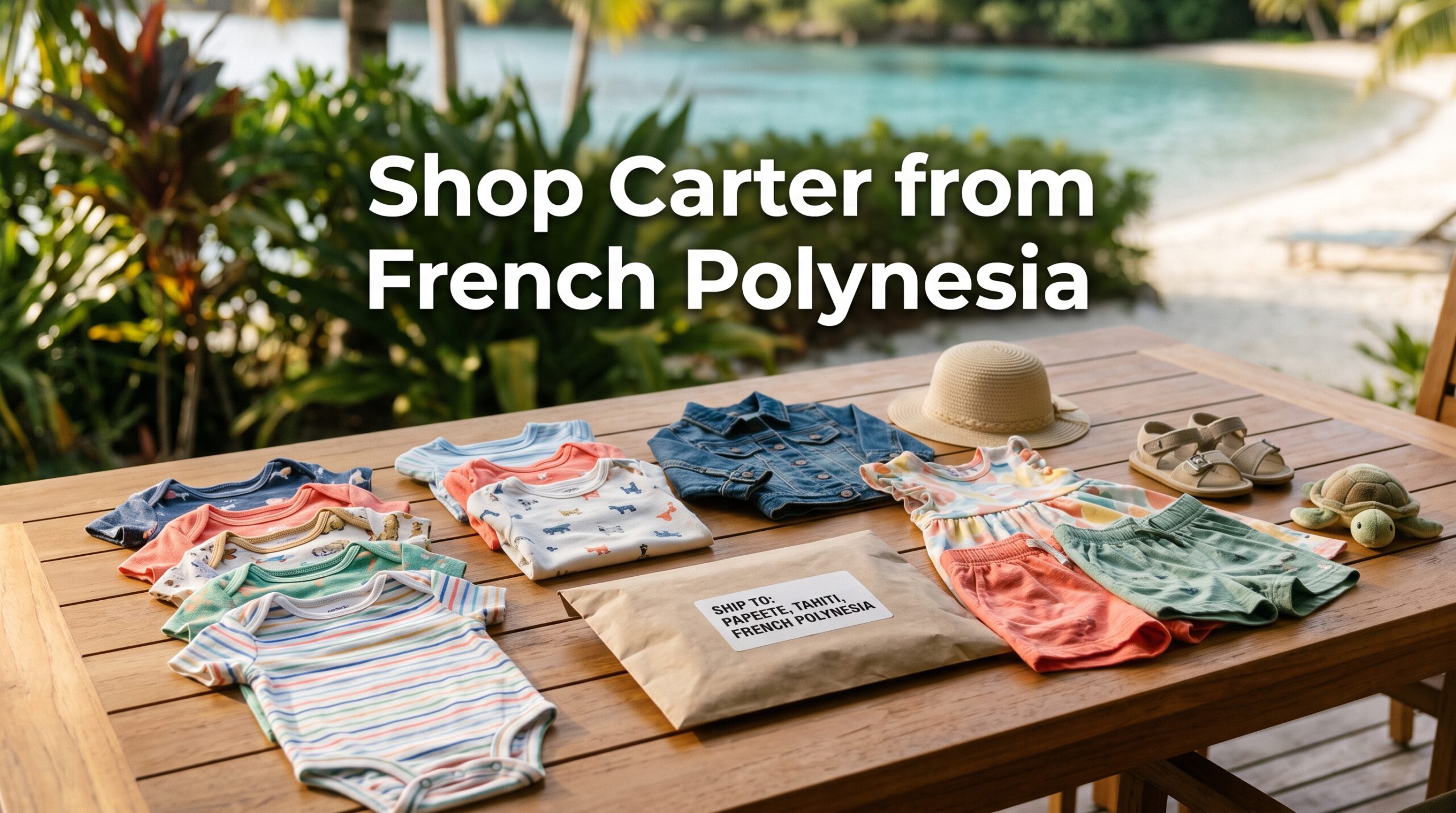 Buy from Carter and Ship to French Polynesia: Kids' Clothing Shopping Guide