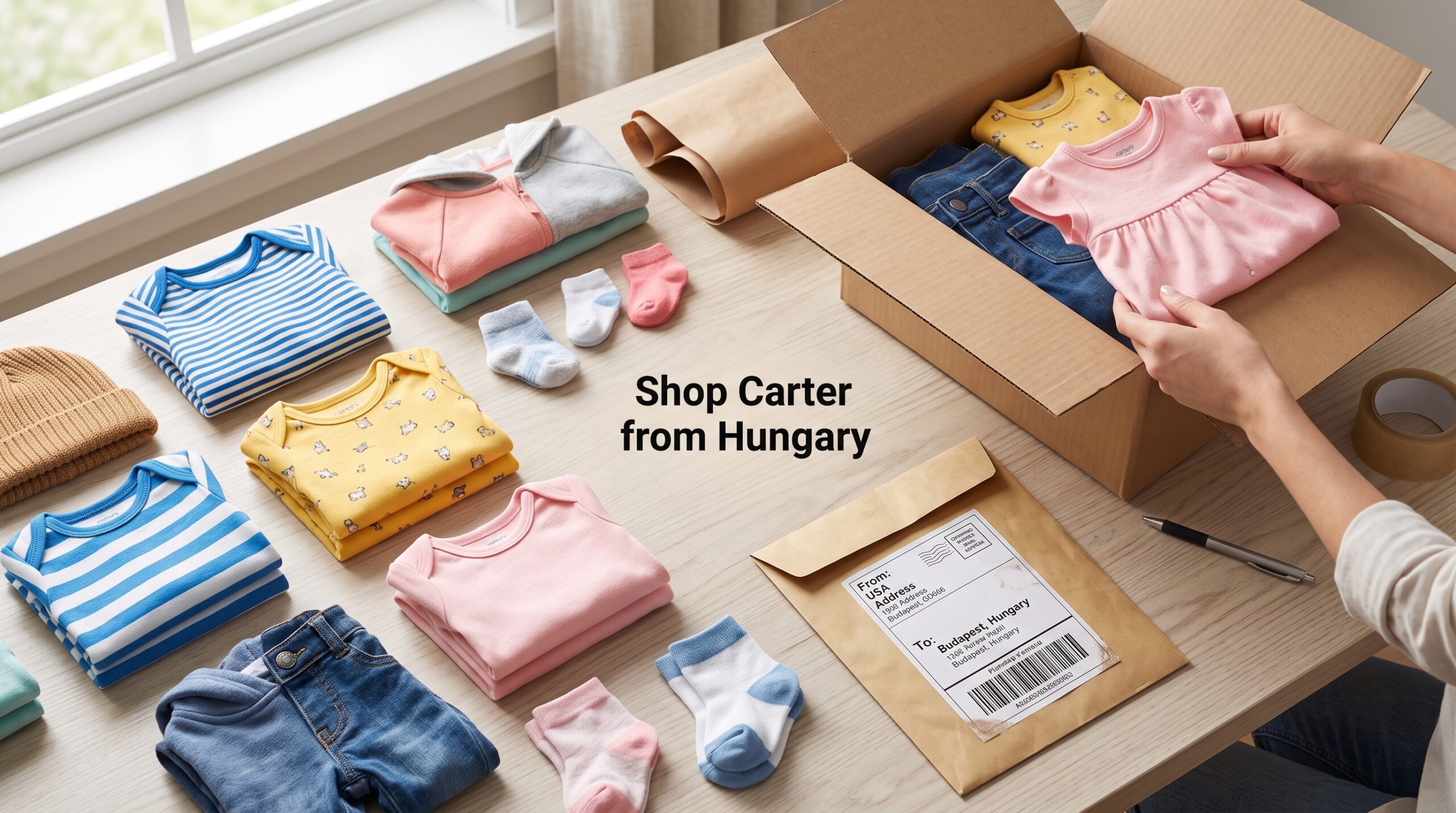 Buy from Carter and Ship to Hungary: Kids’ Clothing Shopping & Delivery Guide