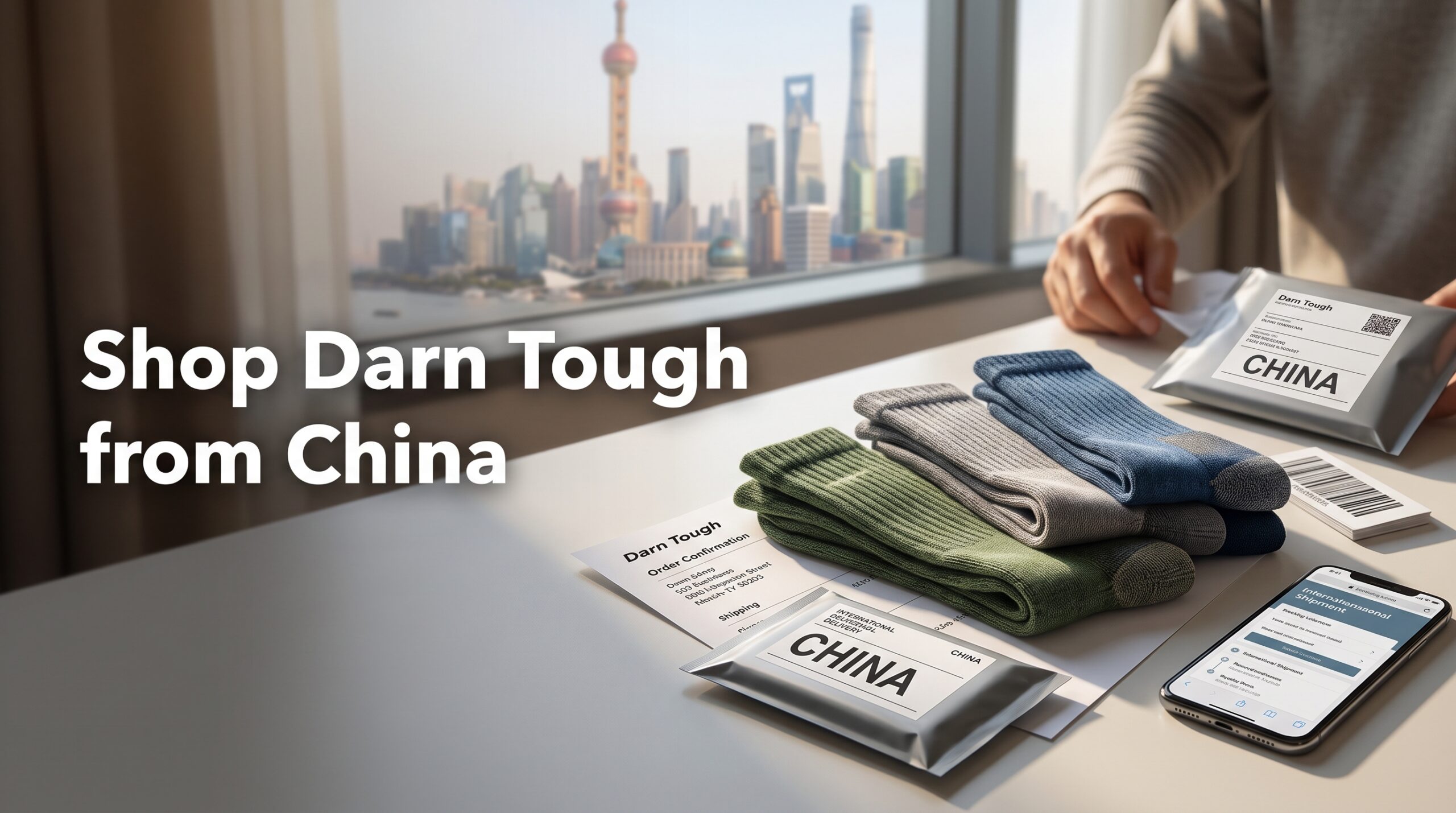 Buy from Darn Tough and Ship to China: Step-by-Step Shopping & Delivery Guide