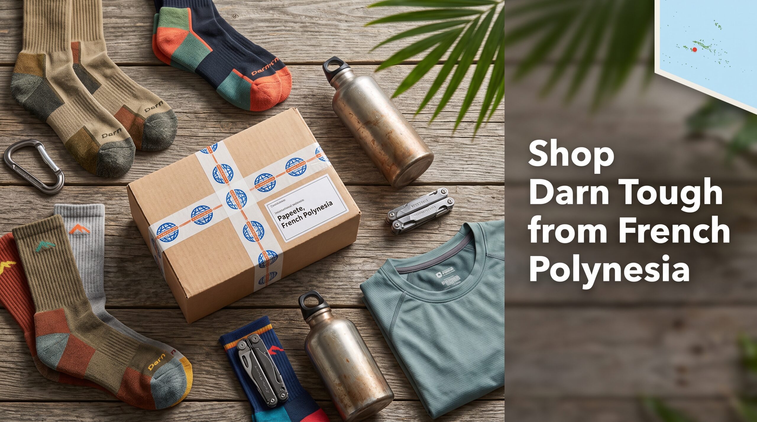 Buy from Darn Tough and Ship to French Polynesia: Outdoor Gear Shopping Guide