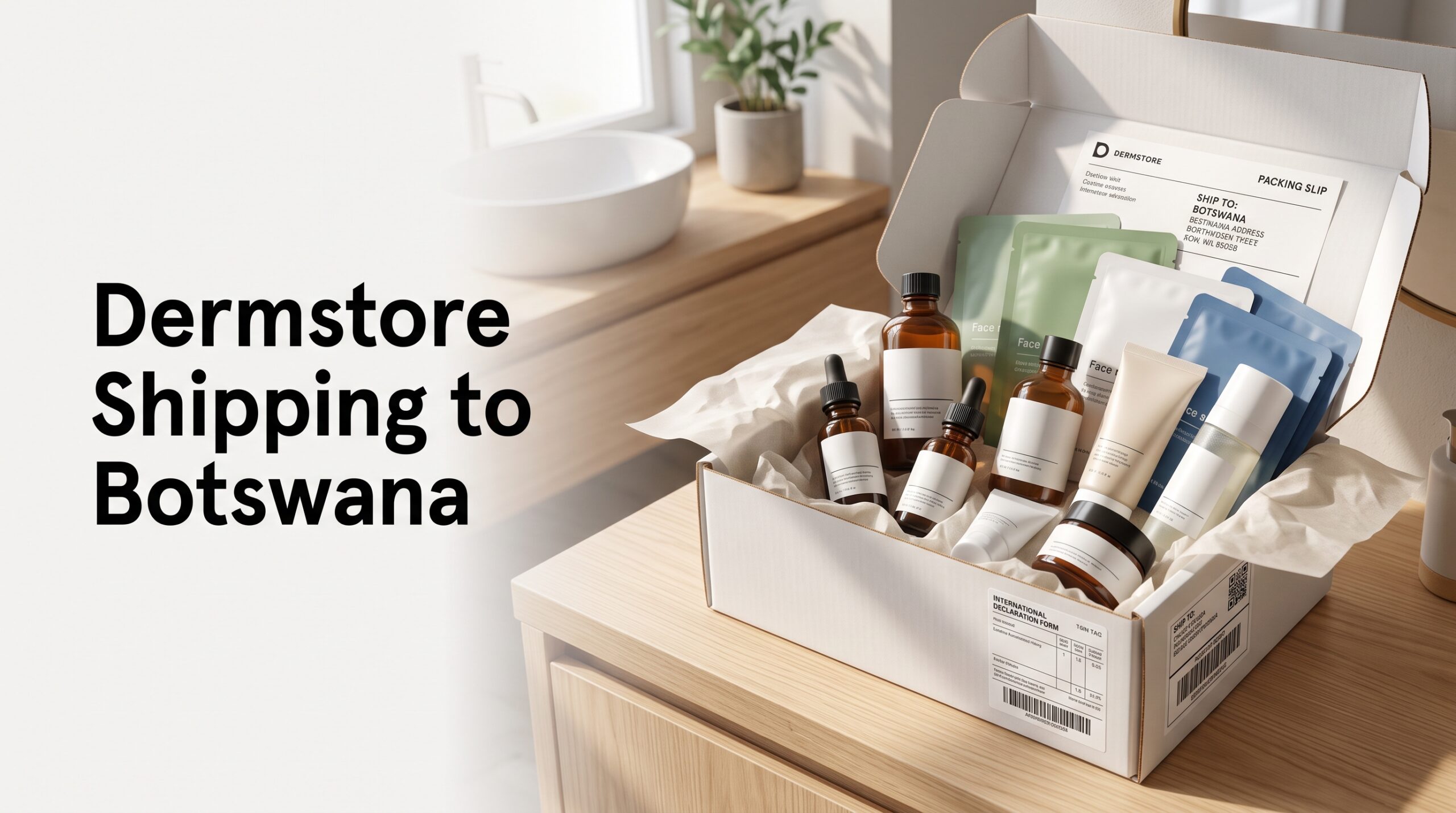 Buy from Dermstore and Ship to Botswana: Skincare Shopping & Delivery Guide