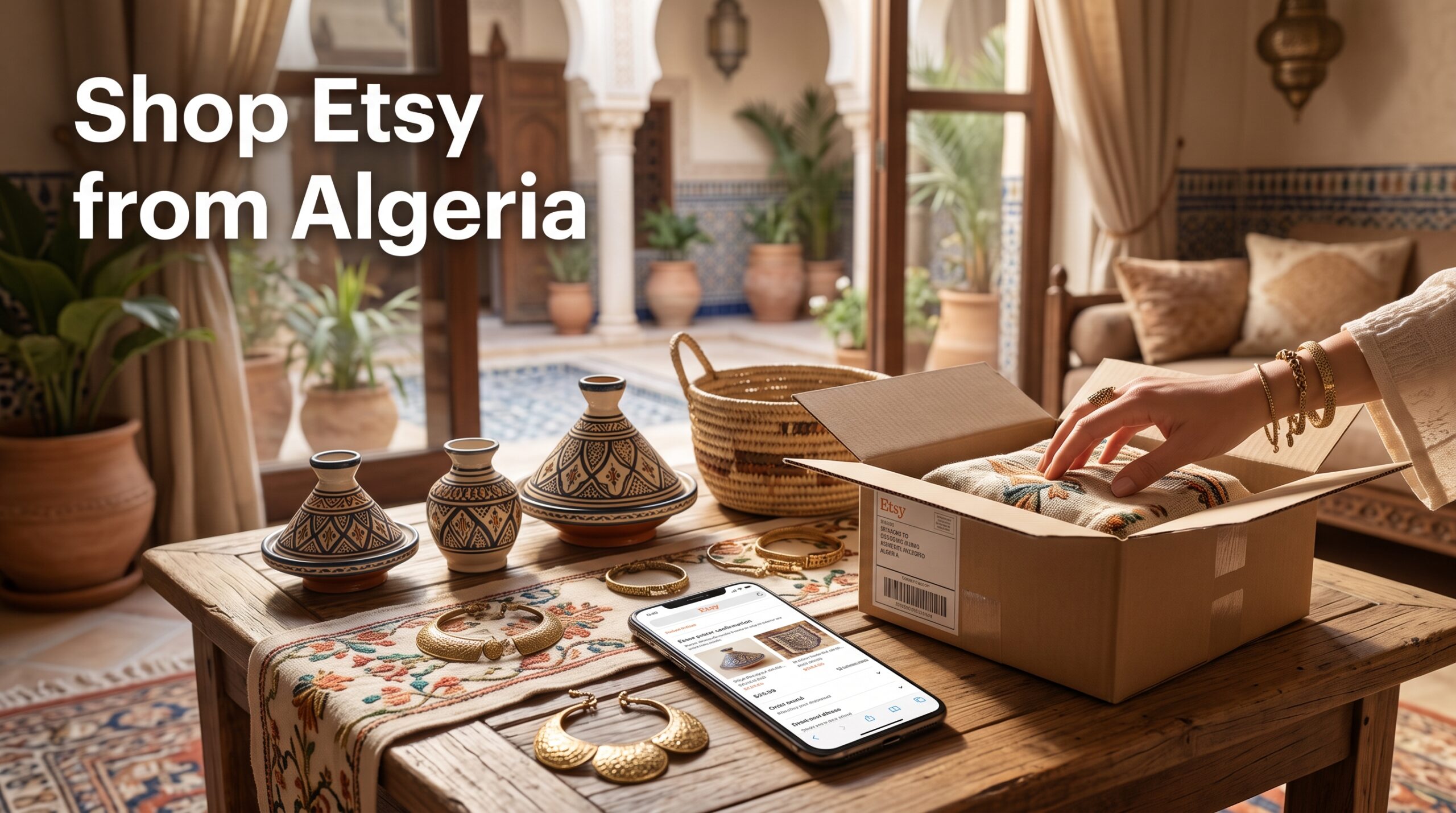 Buy from Etsy and Ship to Algeria: Unique Finds Shopping & Delivery Guide
