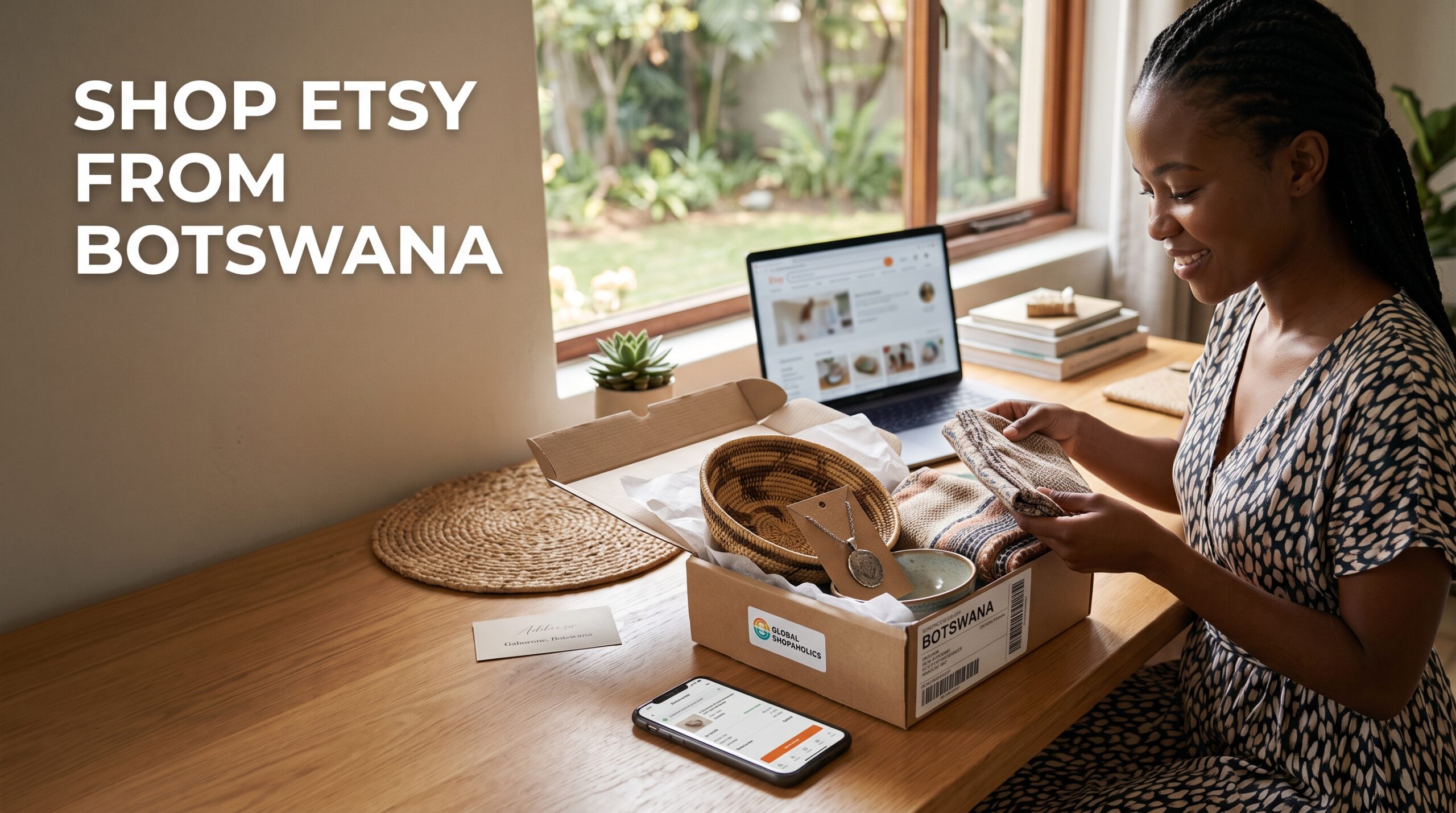 Buy from Etsy and Ship to Botswana: International Shopping & Delivery Guide