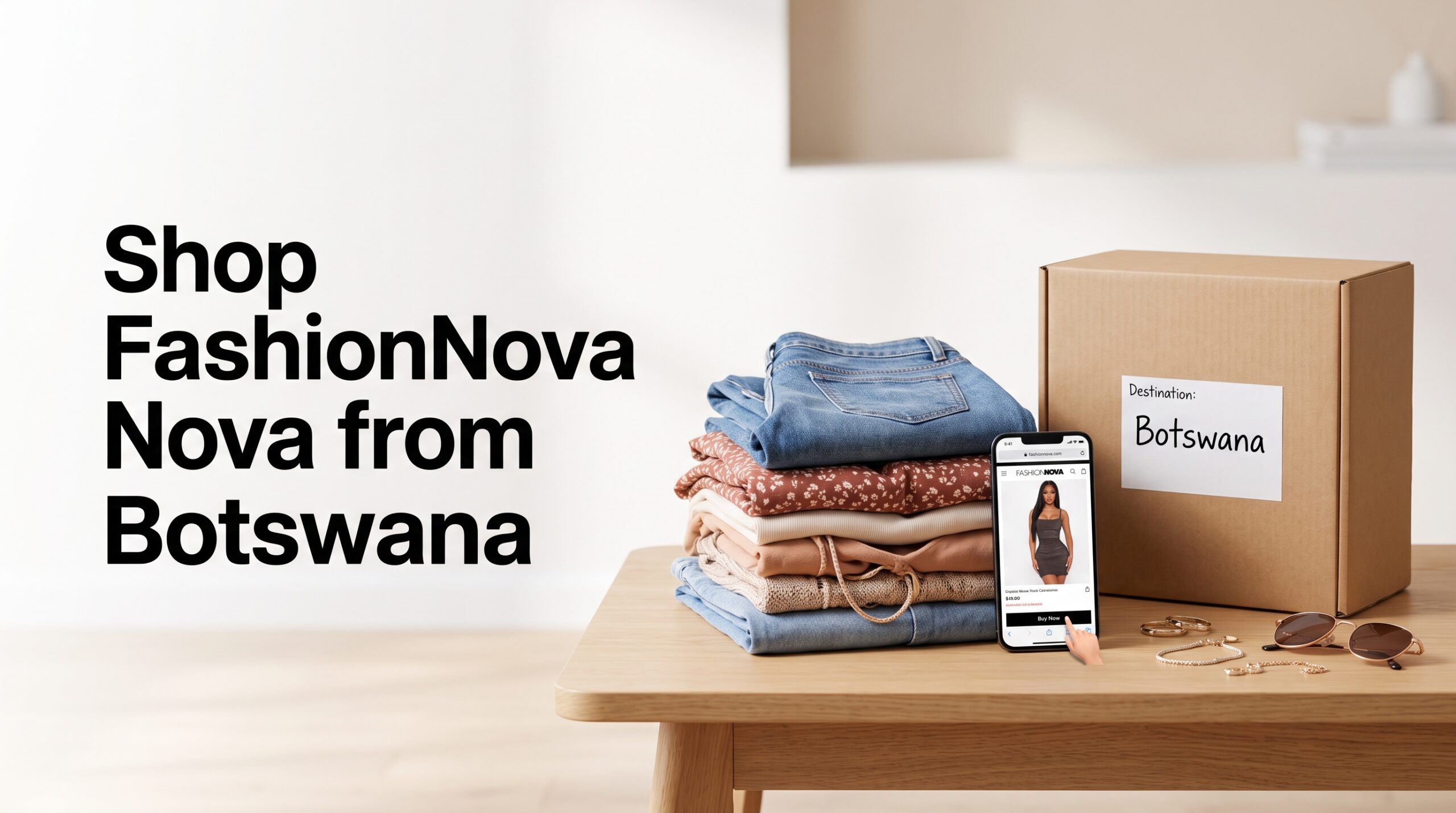 Buy from Fashion Nova and Ship to Botswana: Fashion Shopping & Delivery Guide
