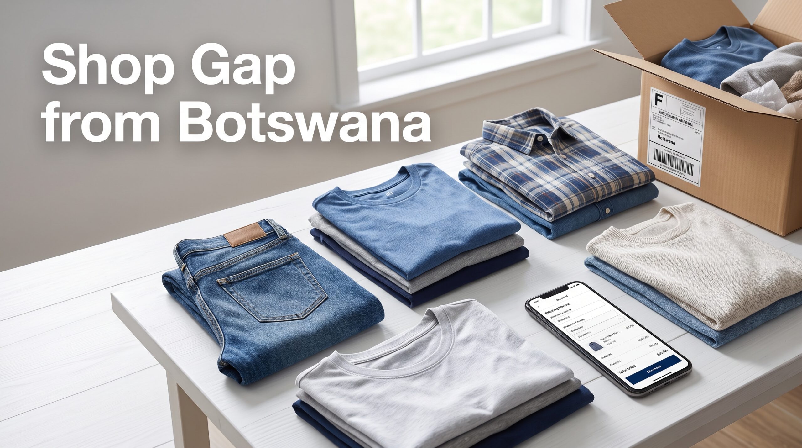 Buy from Gap and Ship to Botswana: Online Shopping and Shipping Guide