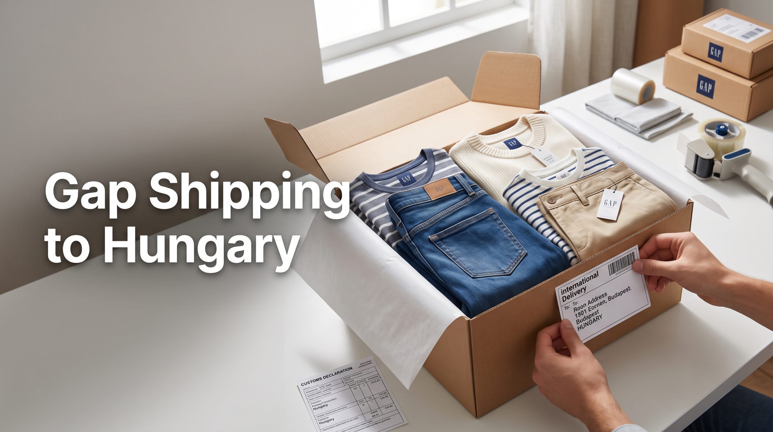 Buy from Gap and Ship to Hungary: Online Shopping & Delivery Guide