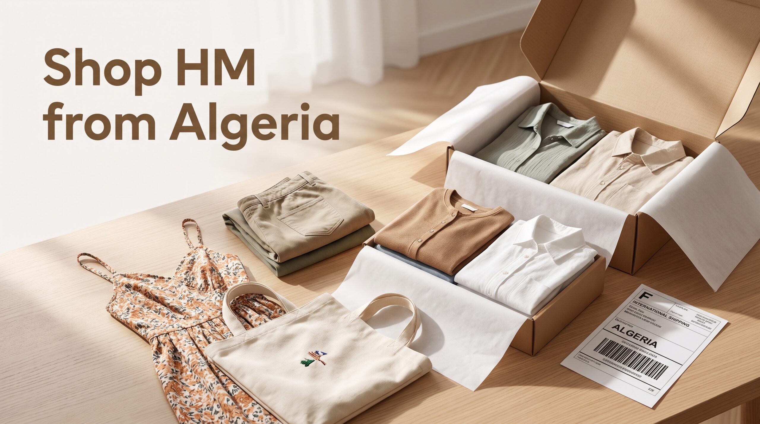 Buy from HM and Ship to Algeria: Online Shopping & Delivery Guide