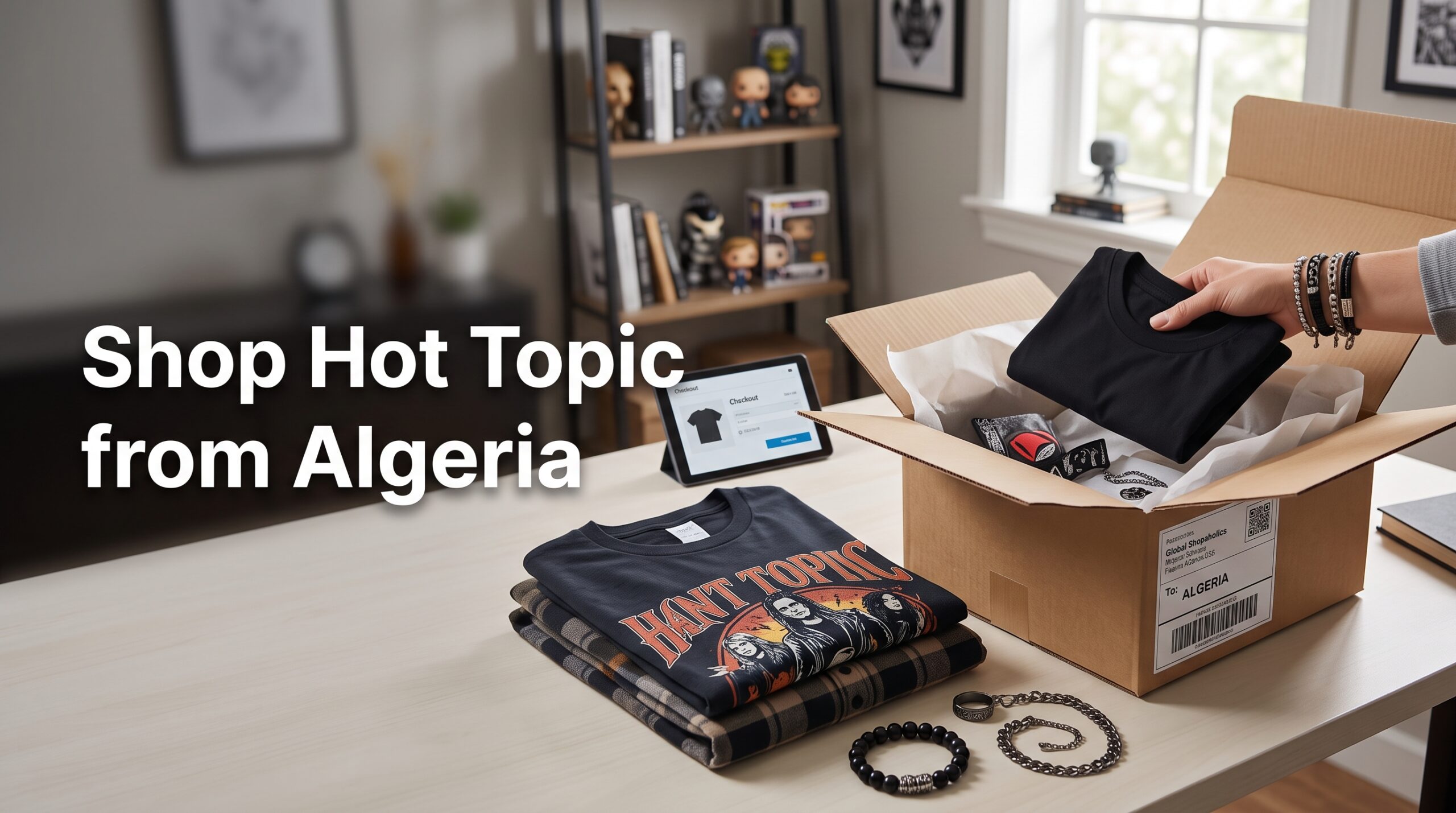 Buy from Hot Topic and Ship to Algeria: Pop Culture Shopping & Delivery Guide