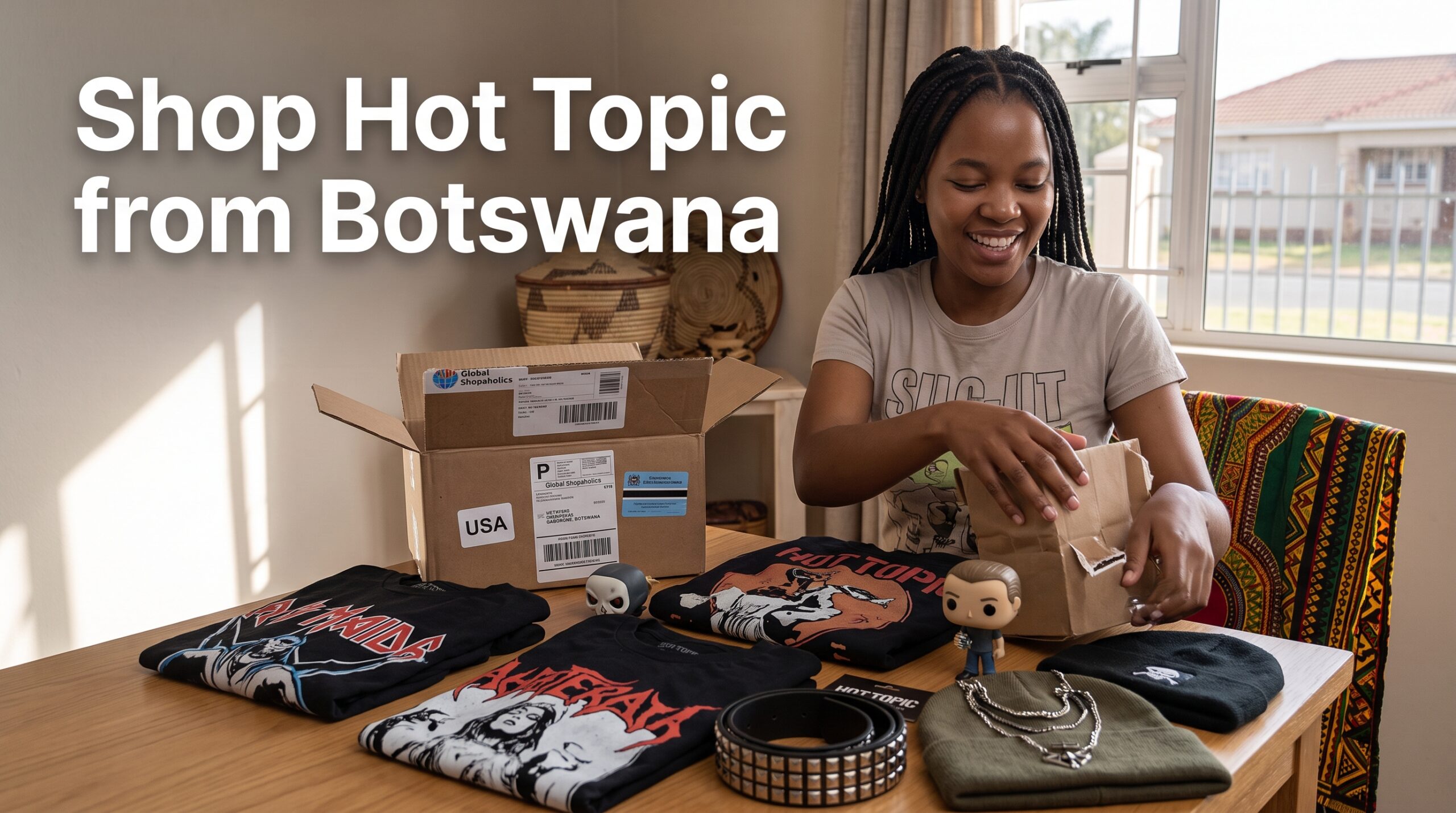 Buy from Hot Topic and Ship to Botswana: Online Shopping & Delivery Guide