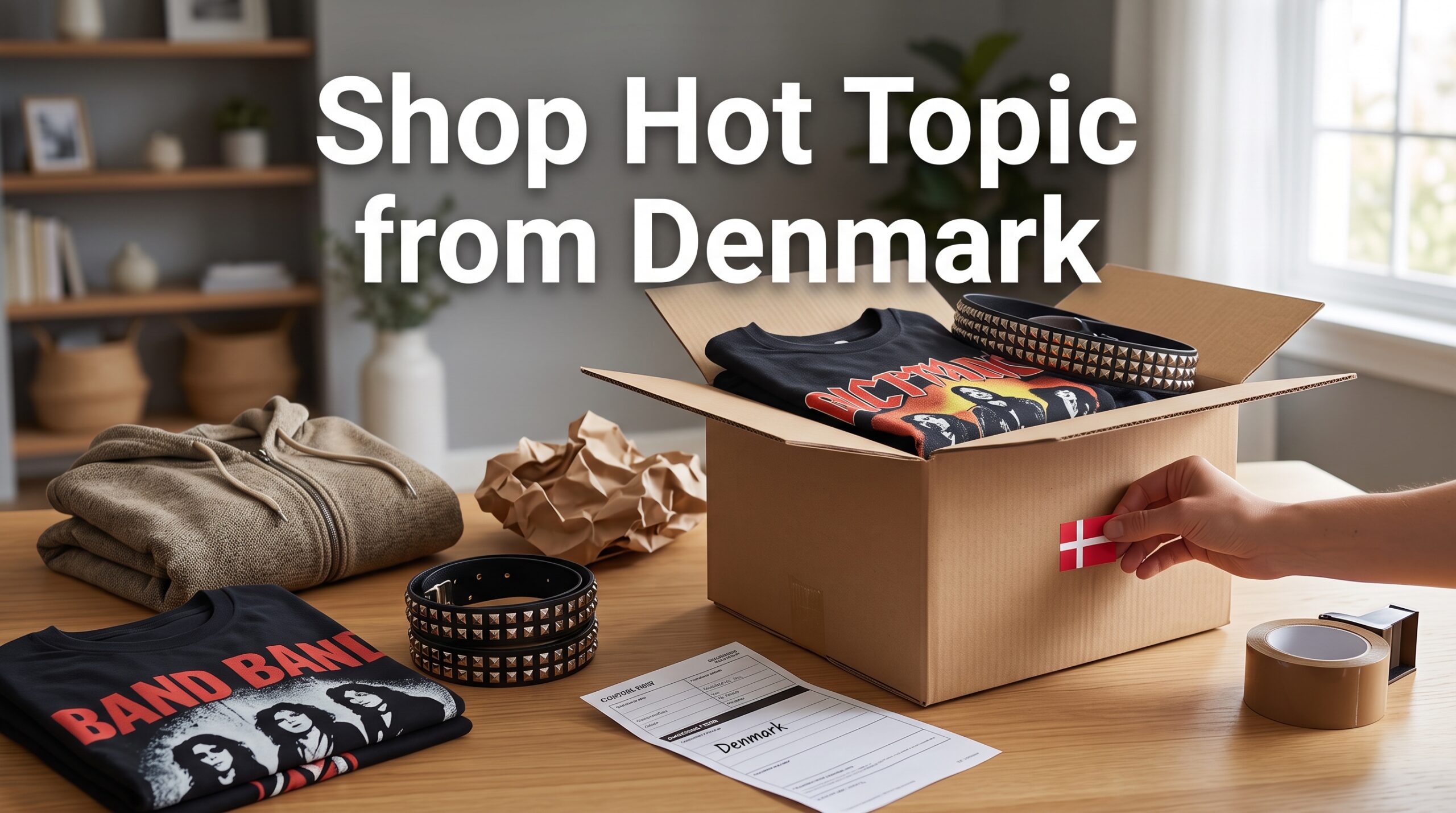 Buy from Hot Topic and Ship to Denmark: Step-by-Step Shopping Guide