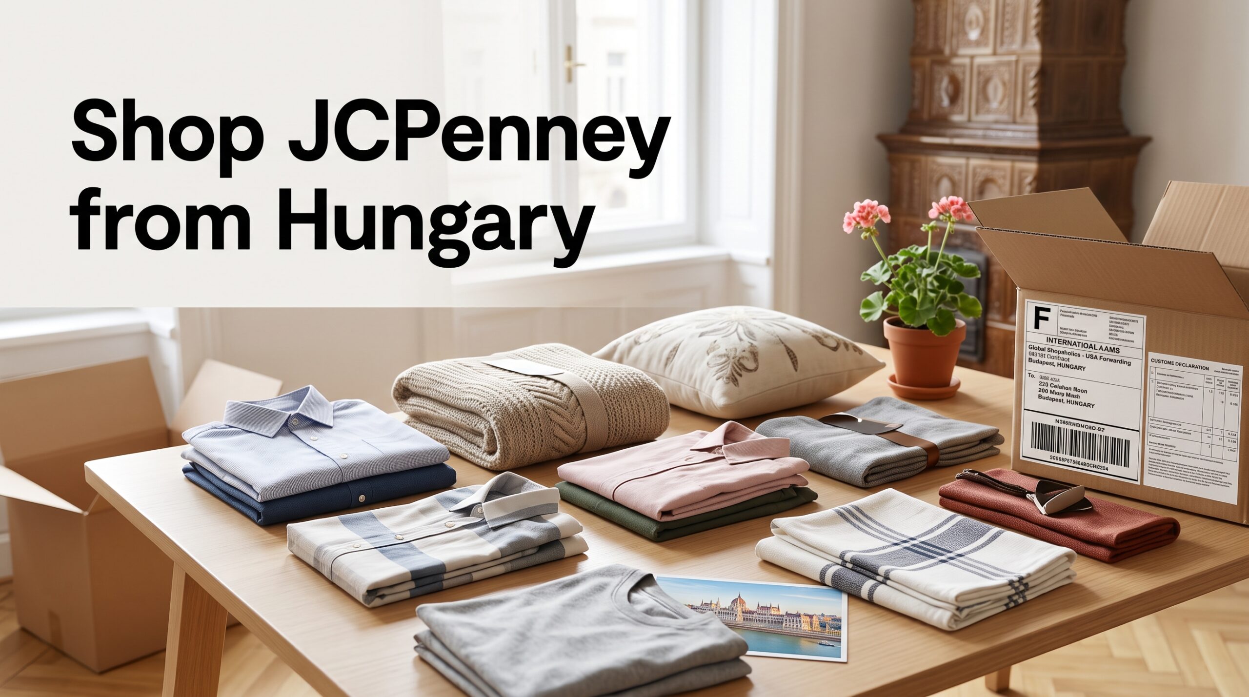 Buy from JCPenney USA and Ship to Hungary: International Shopping Guide
