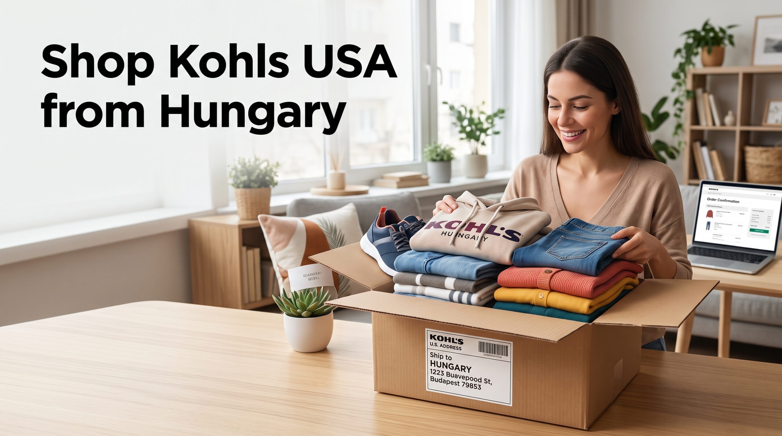 Buy from Kohls USA and Ship to Hungary: Step-by-Step Shopping & Delivery Guide