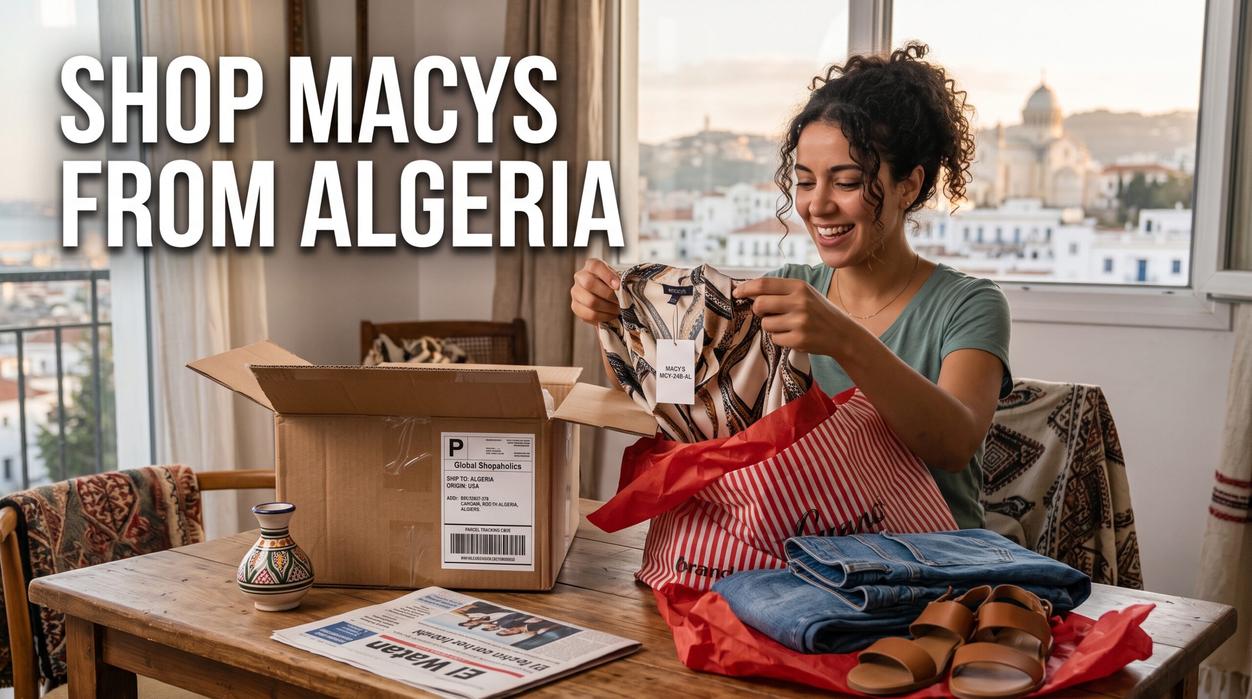 Buy from Macys and Ship to Algeria: International Shopping & Delivery Guide