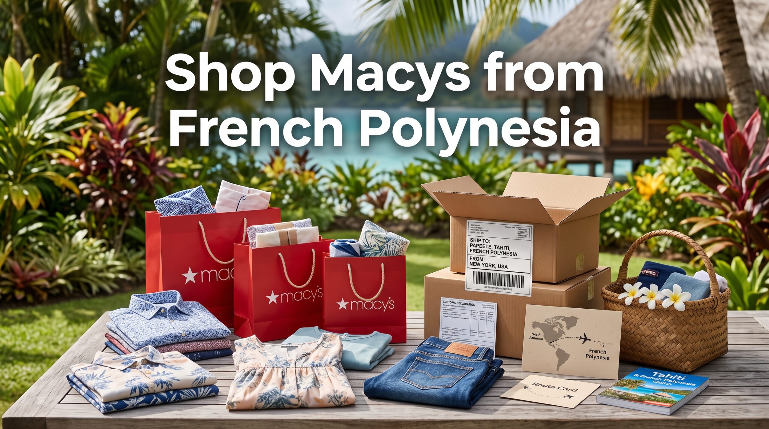 Buy from Macys and Ship to French Polynesia: International Shopping Guide