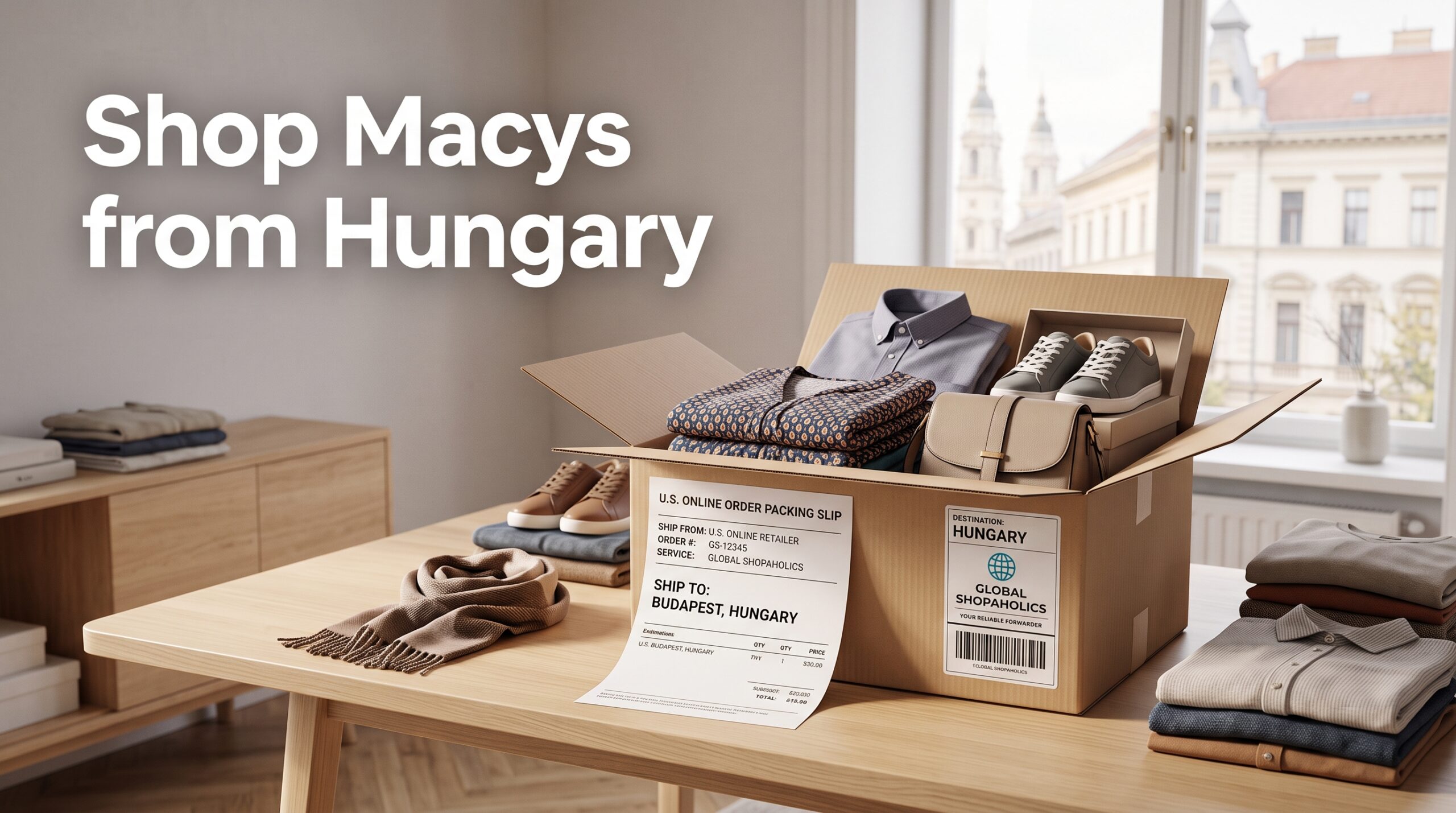 Buy from Macys and Ship to Hungary: Online Shopping & Delivery Guide