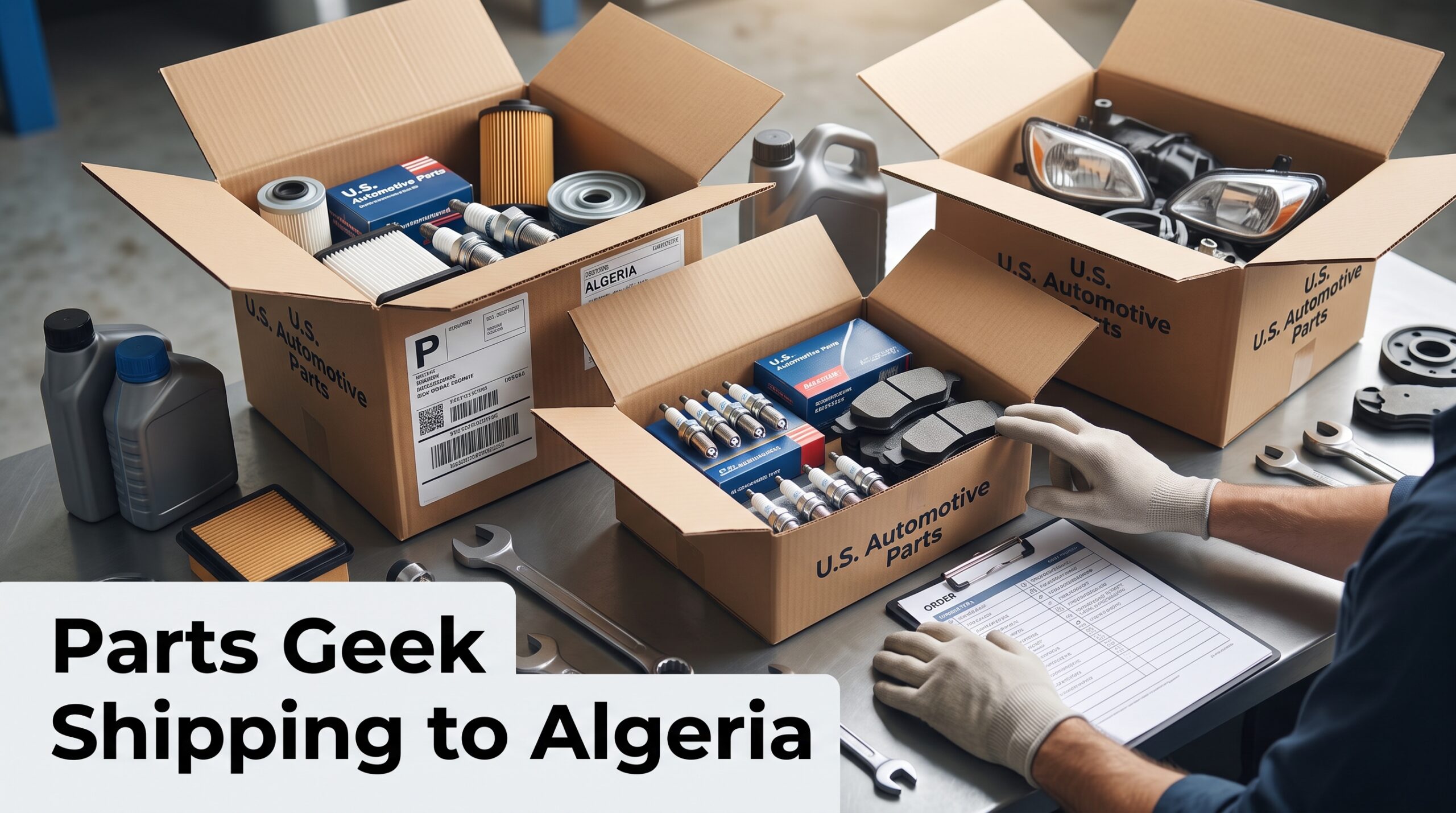 Buy from Parts Geek and Ship to Algeria: Auto Parts Shopping & Delivery Guide