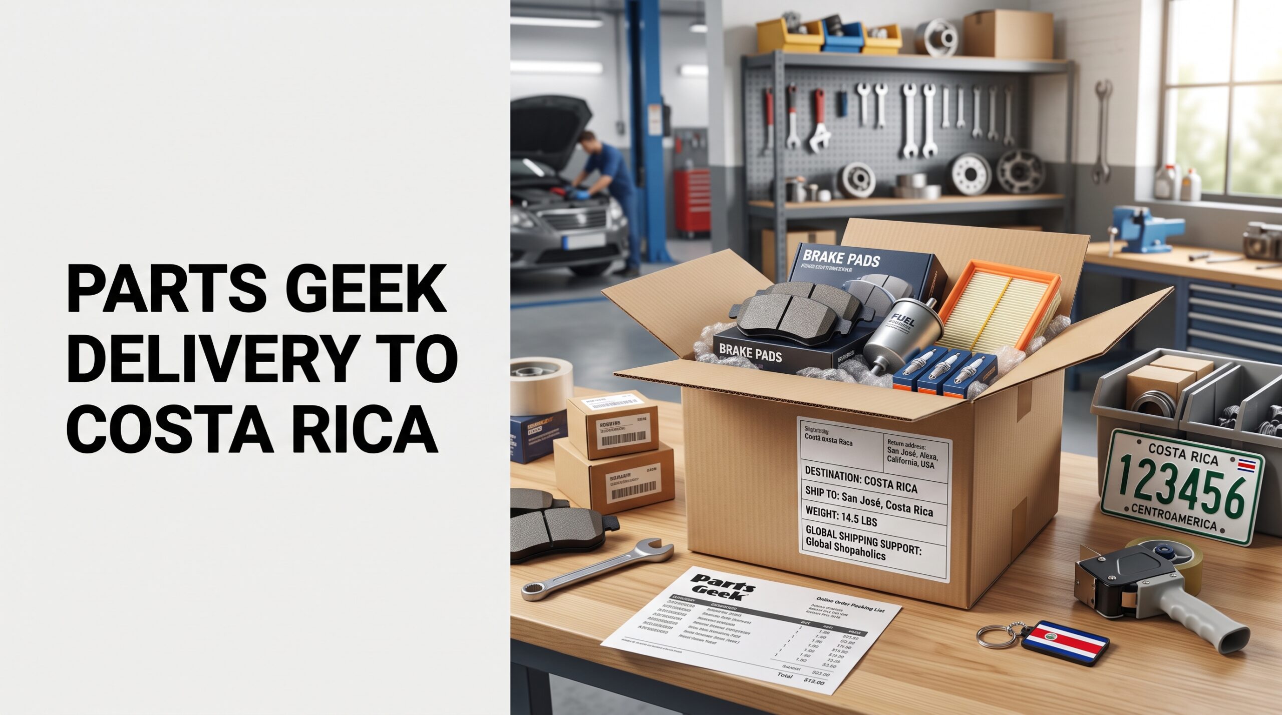 Buy from Parts Geek and Ship to Costa Rica: Auto Parts Shopping & Delivery Guide