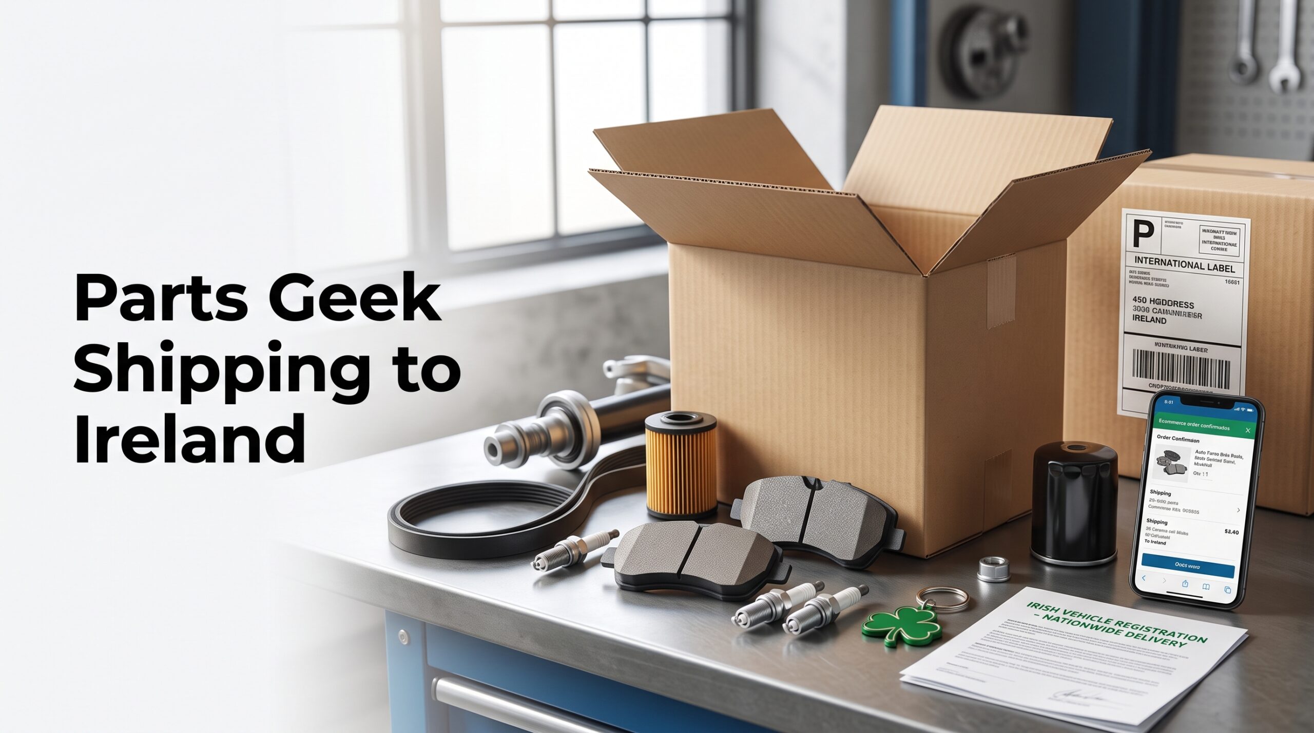Buy from Parts Geek and Ship to Ireland: Auto Parts Shopping & Delivery Guide