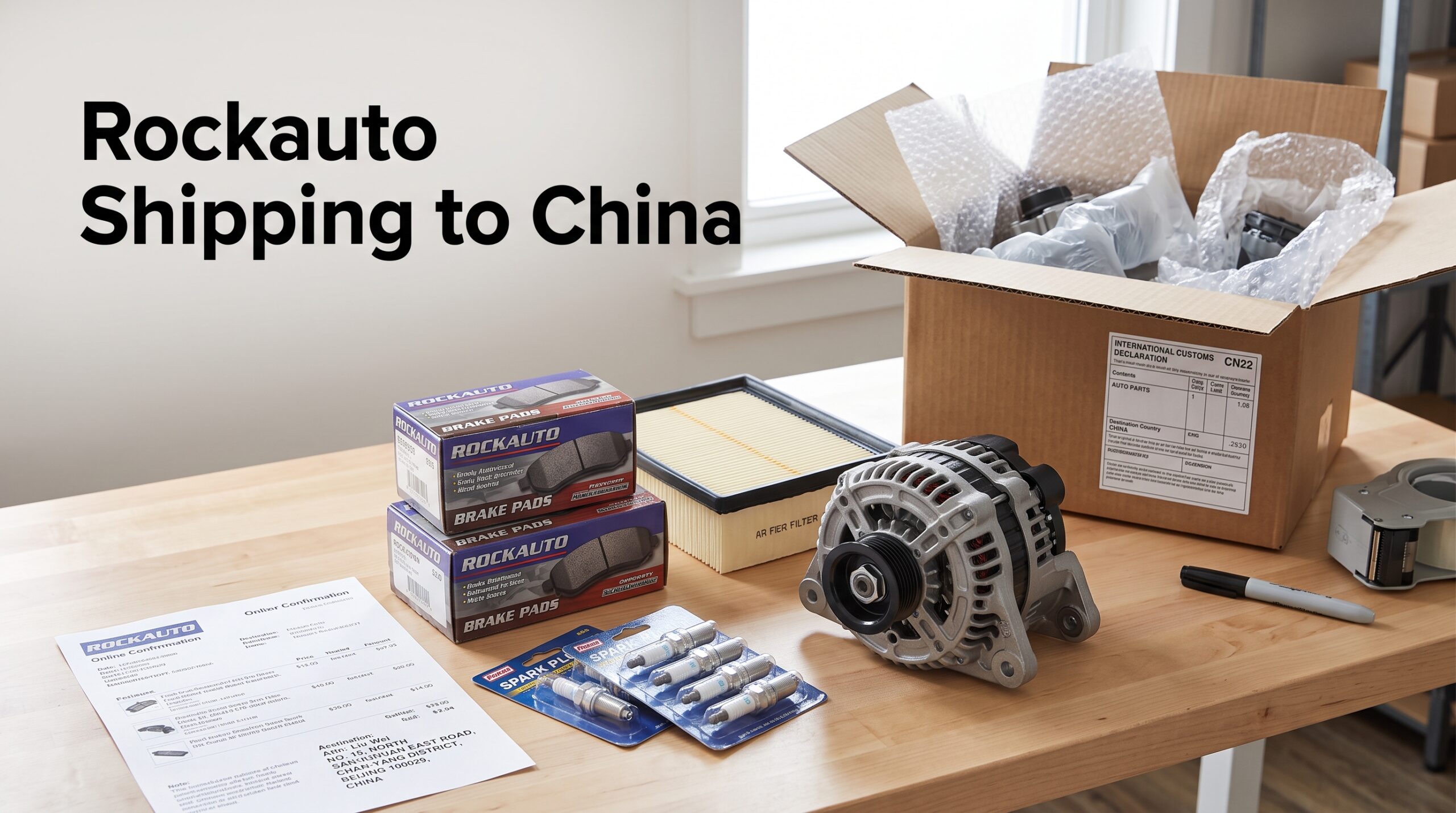 Buy from Rockauto and Ship to China: Car Parts Shopping & Delivery Guide