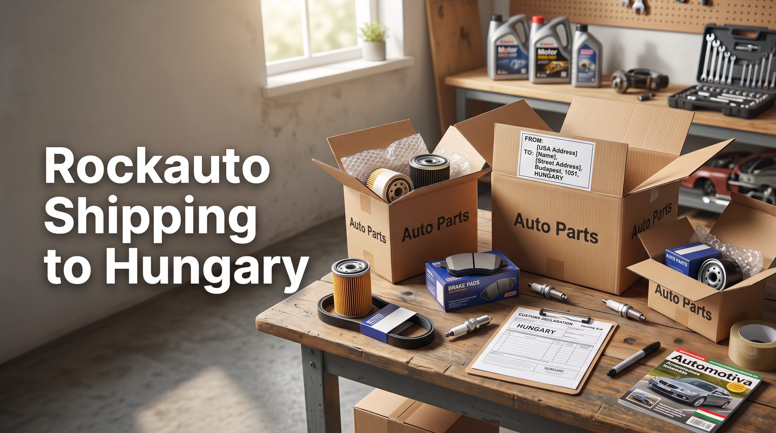 Buy from Rockauto and Ship to Hungary: Automotive Parts Shopping Guide